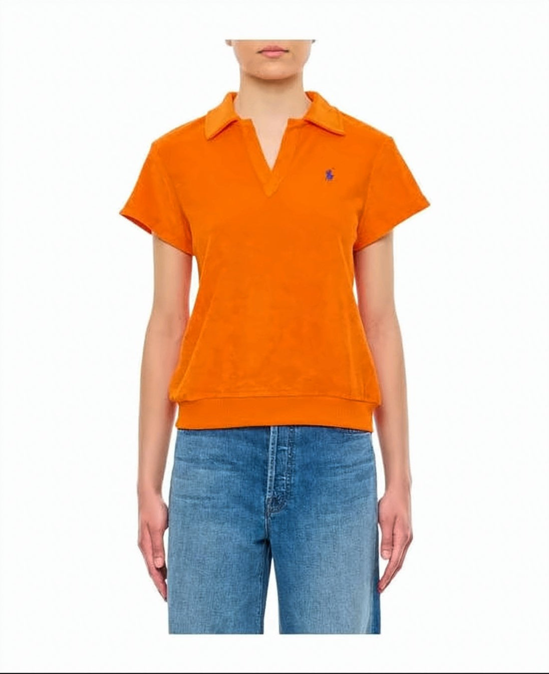 Short-Sleeved Polo Shirt with Classic Collar