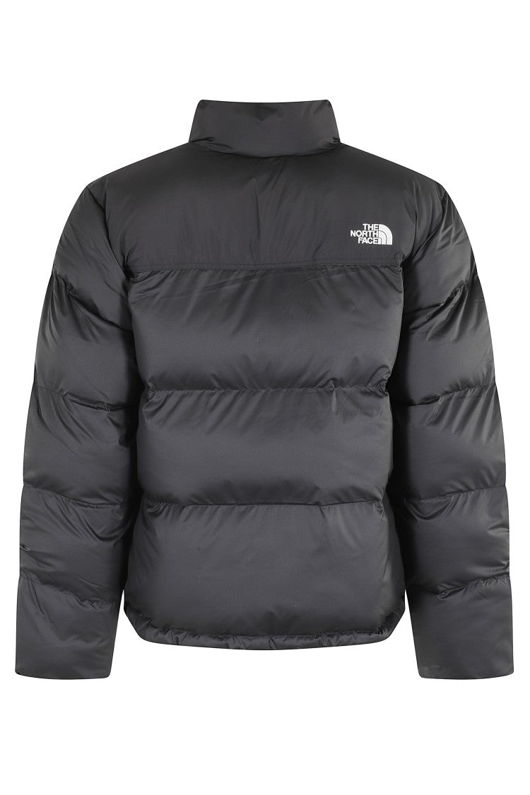 Puffer Jacket with High Collar