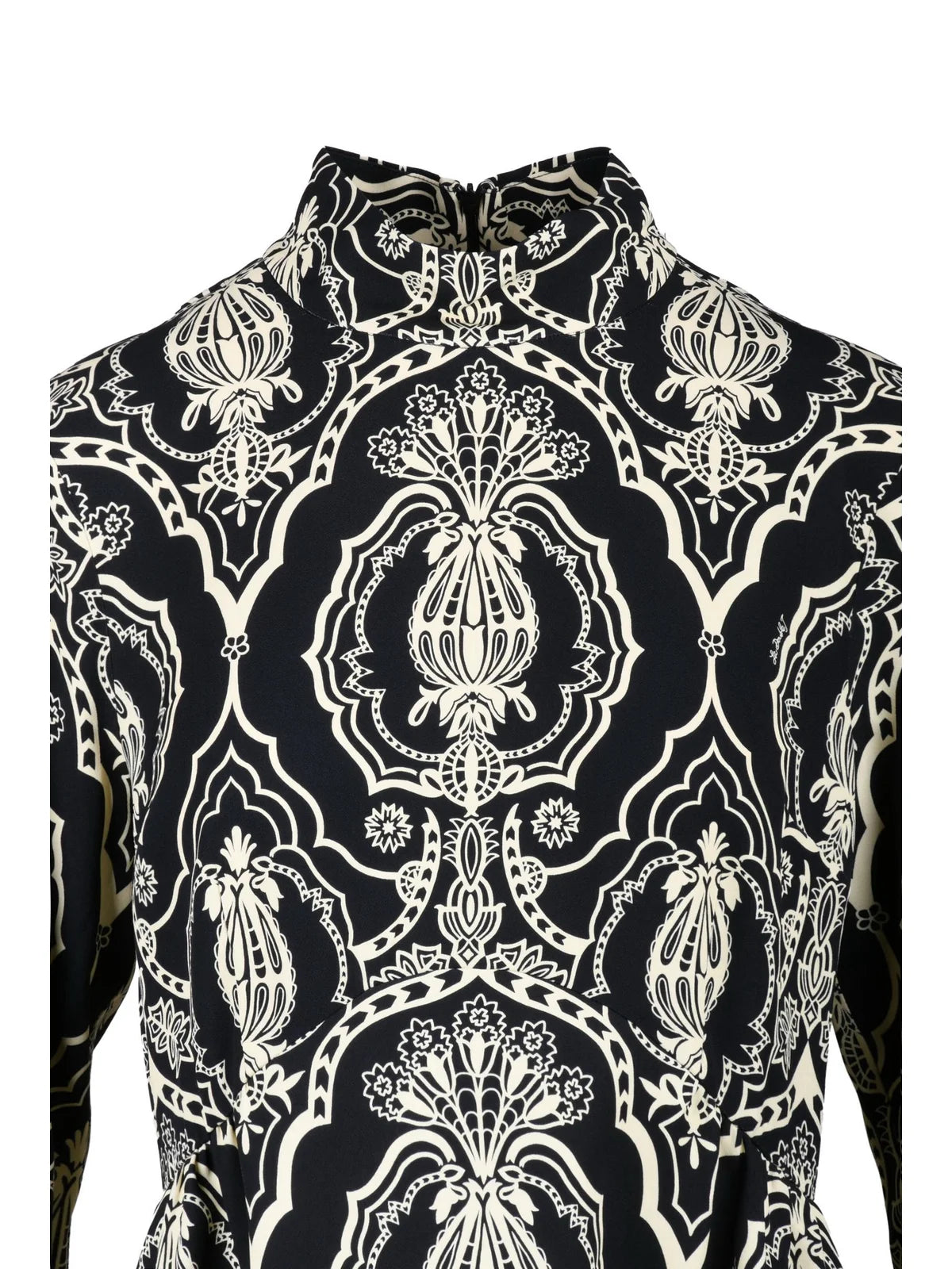 Black 'La' Viscose Dress