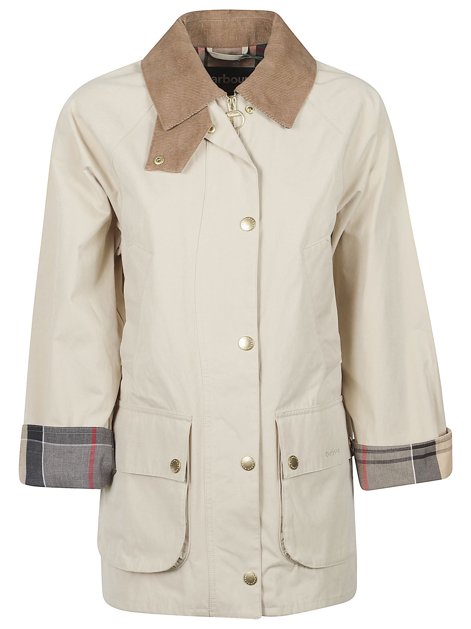 Light Beige Casual Jacket
