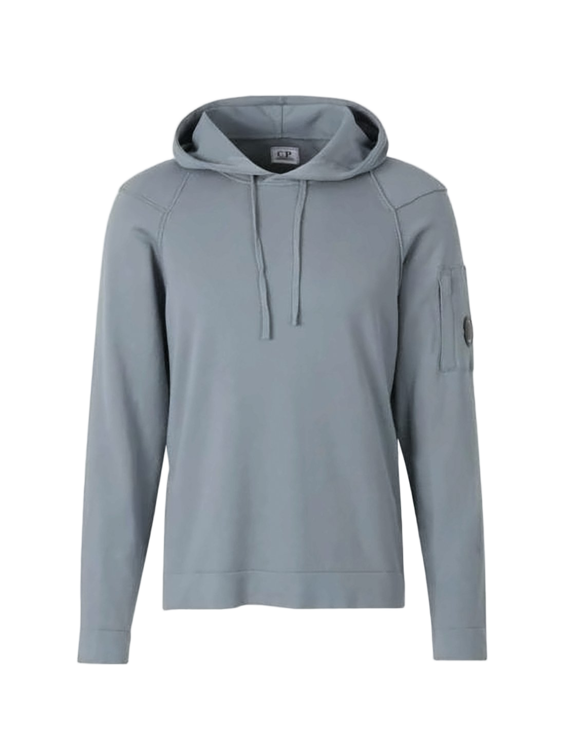 Soft Textured Cotton Hooded Sweatshirt
