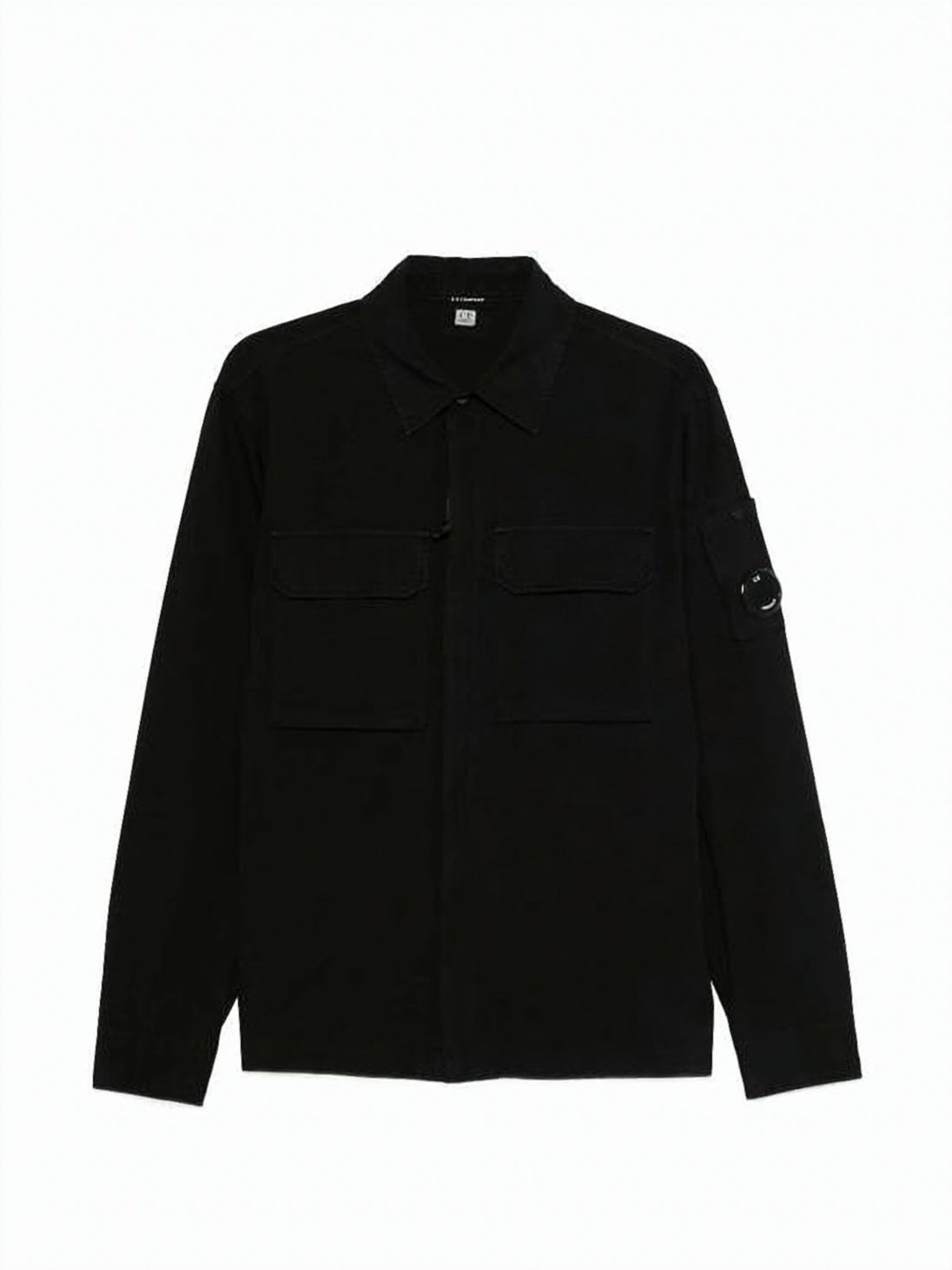 Organic Gabardine Zip Lens Overshirt