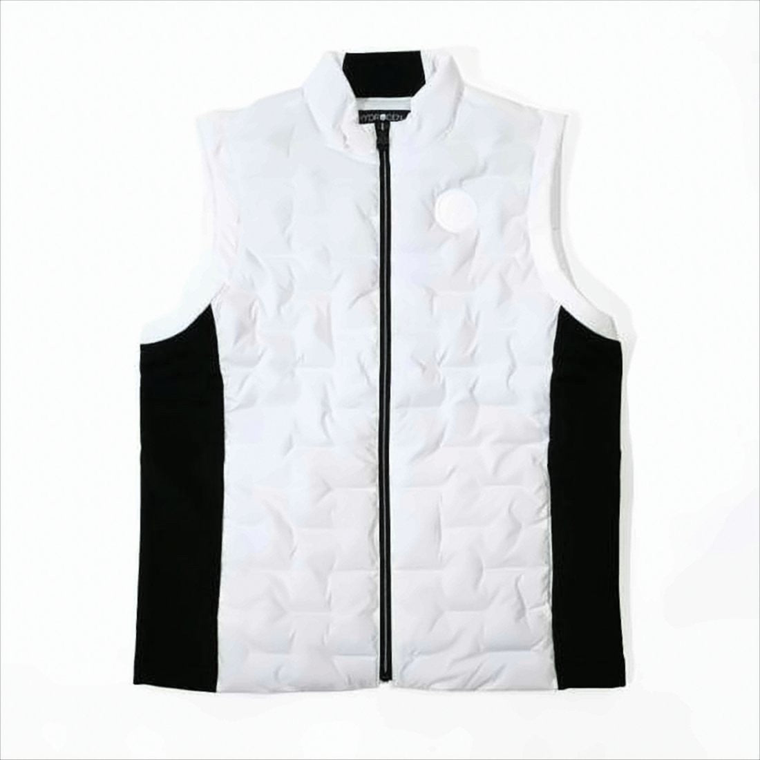Quilted Sleeveless Vest with High Collar