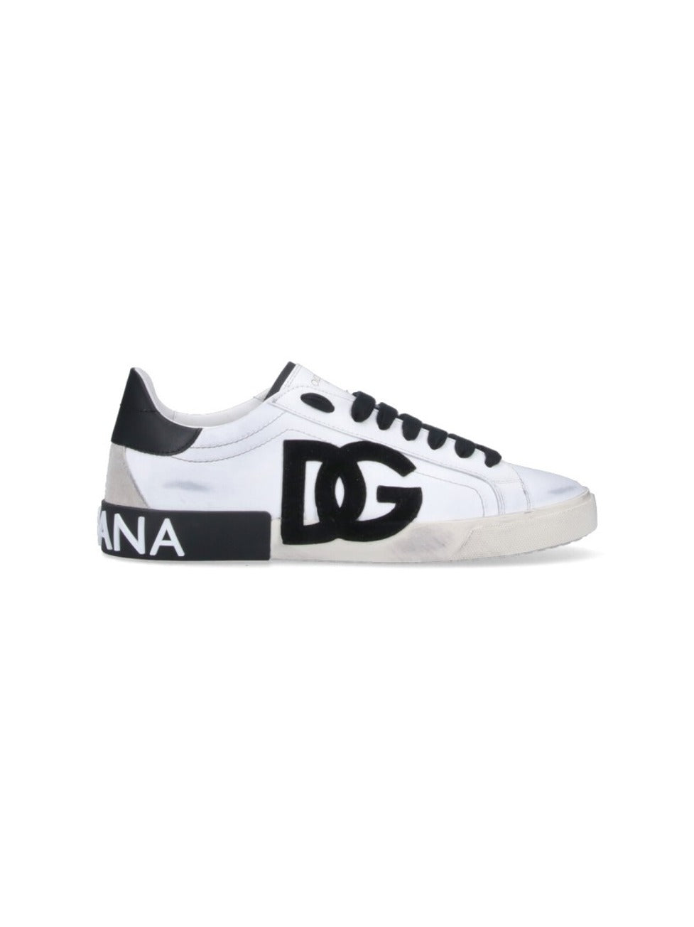 Portofino Vintage' Sneakers – White