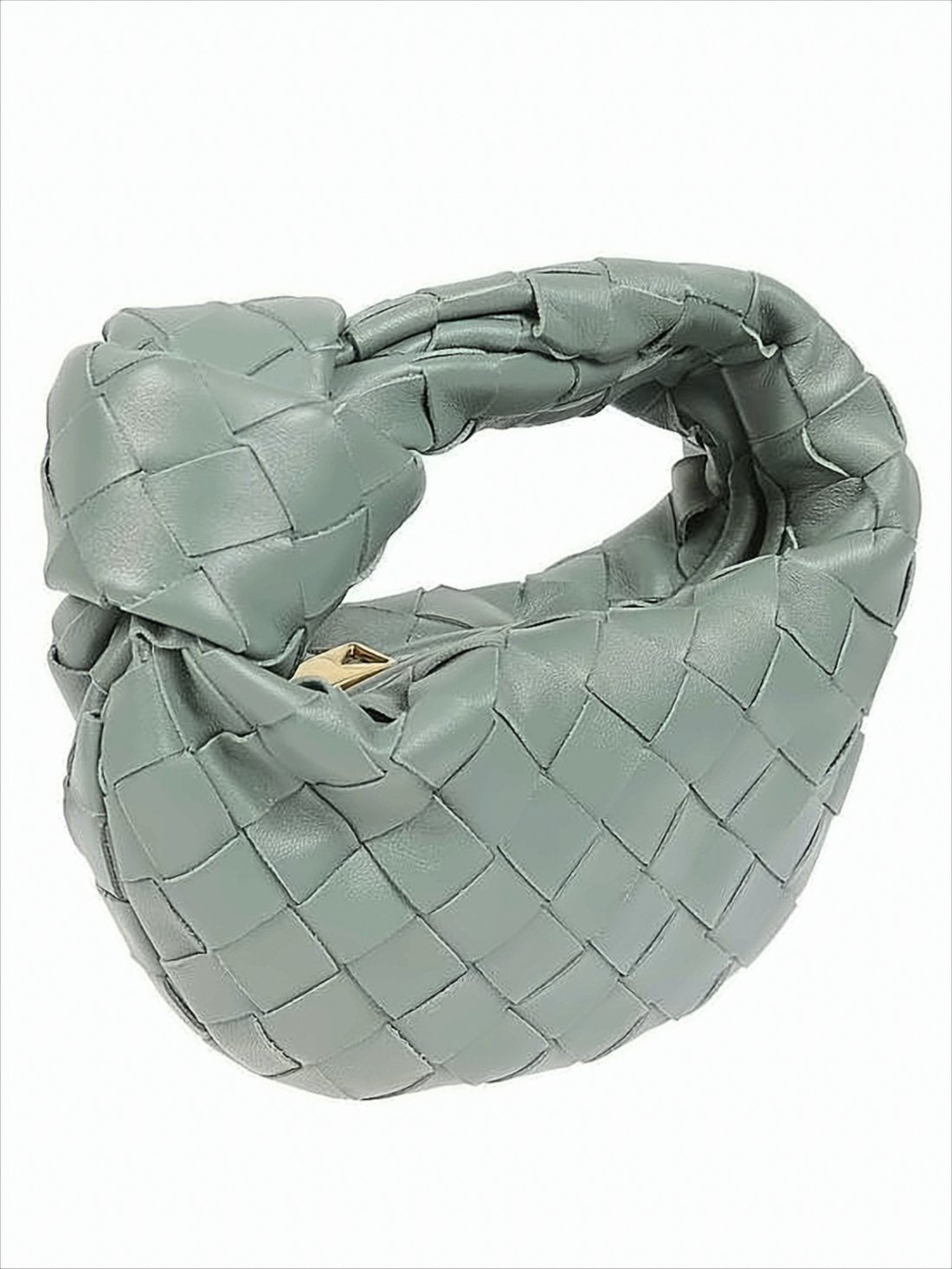 Woven Leather Shoulder Bag