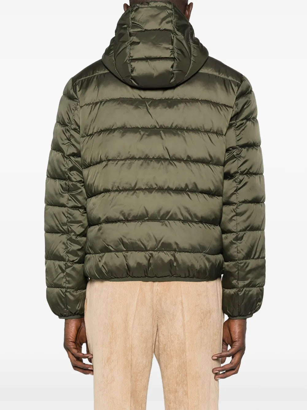 Structured Minimalist Jacket With Front Zipper Closure
