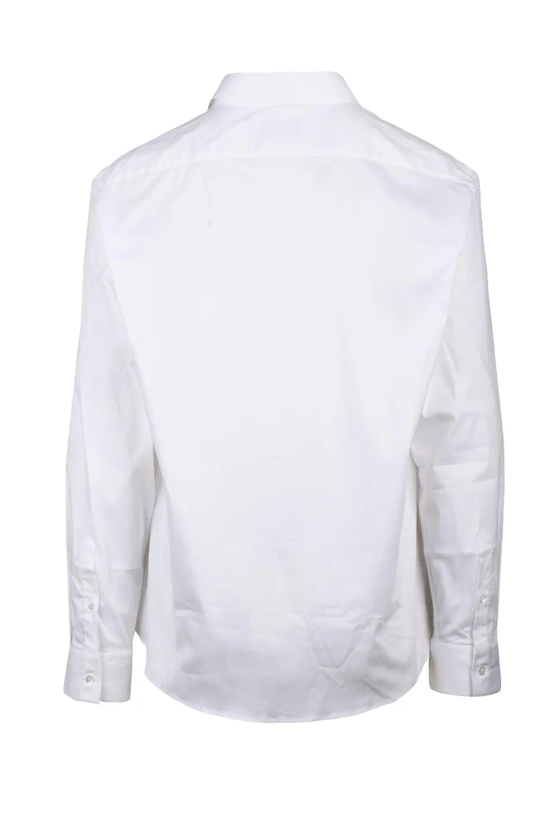 Cotton Polyamide Elastane Shirt - White