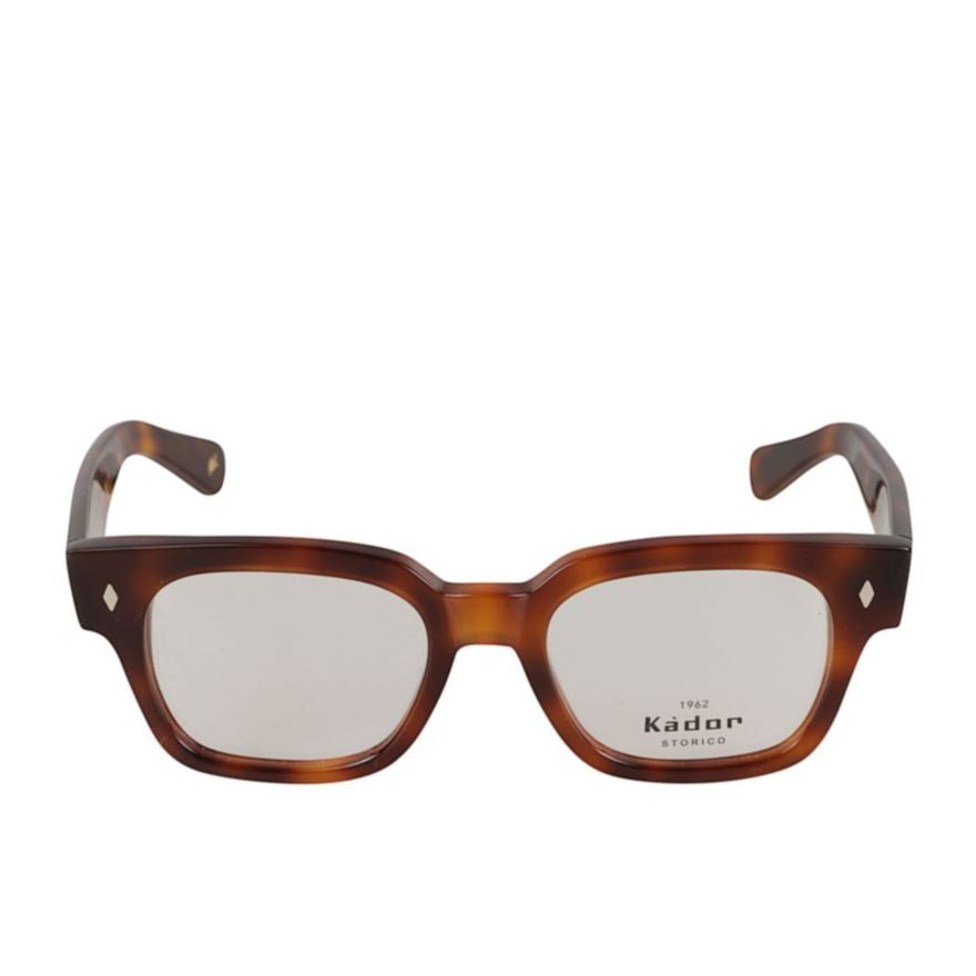 Timeless 1962 Square Tortoiseshell Frame Sunglasses with Diamond Accents