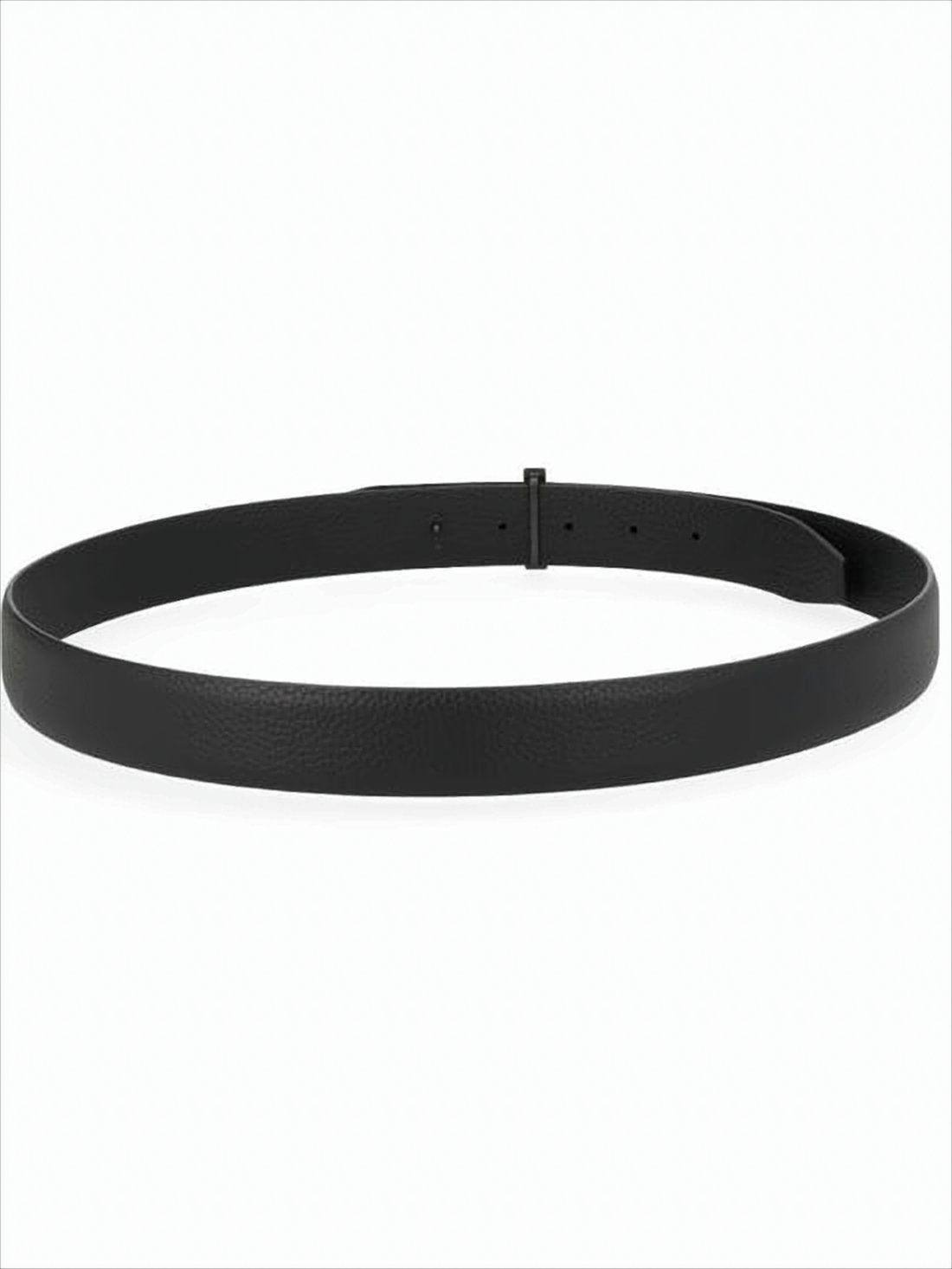 Textured Calf Leather Belt
