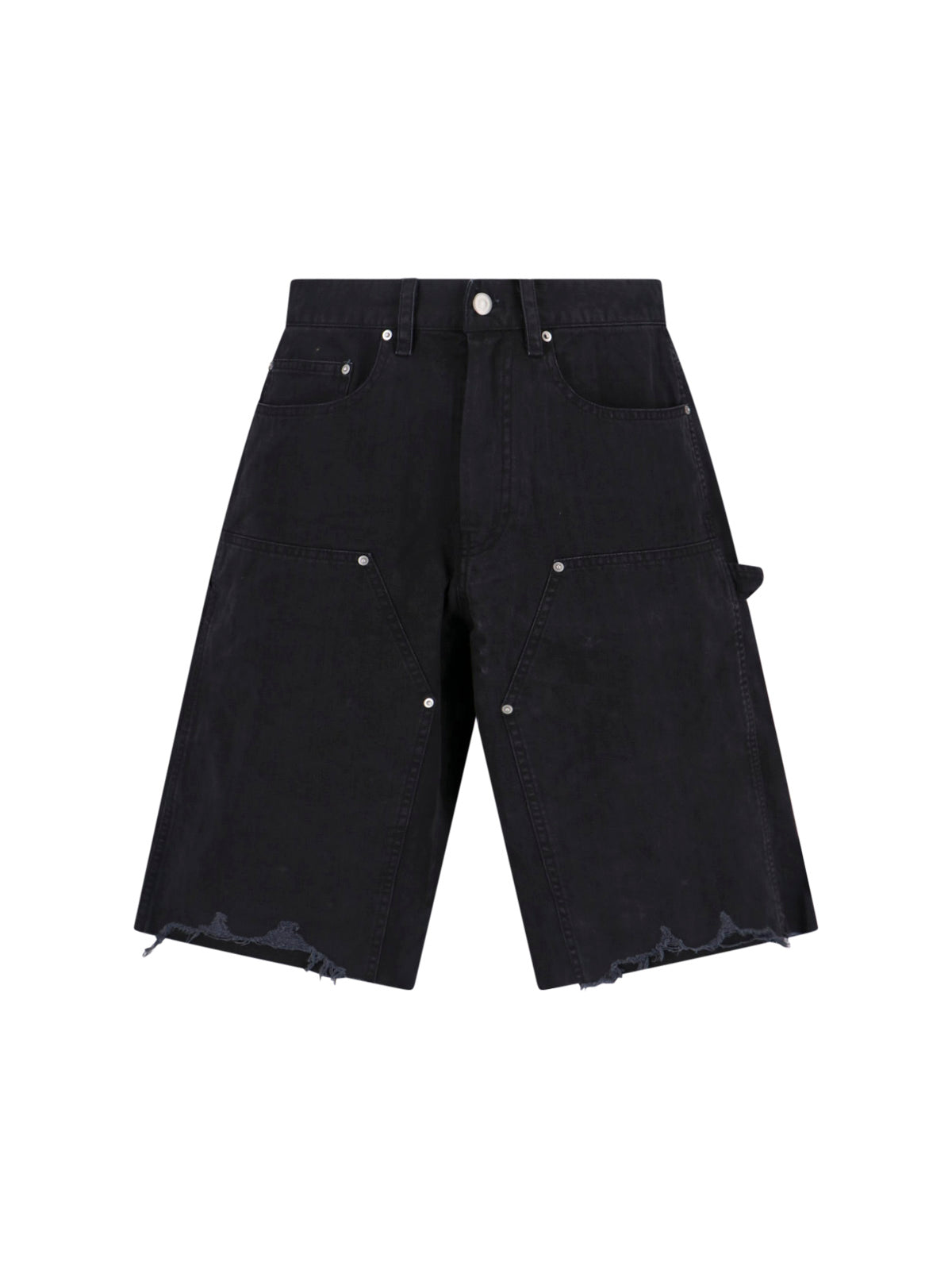 Straight-Leg Cargo Shorts With Tailored Waistband