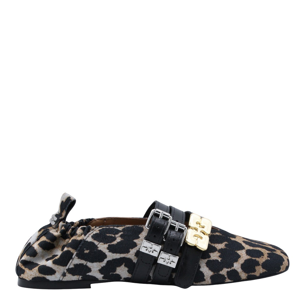 Pointed Toe Leopard Print Flats