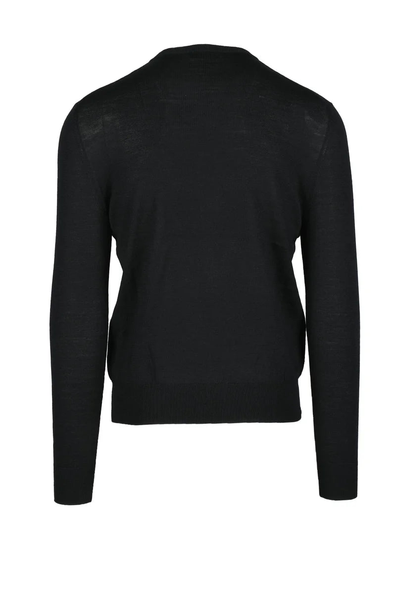 Wool Pullover - Black