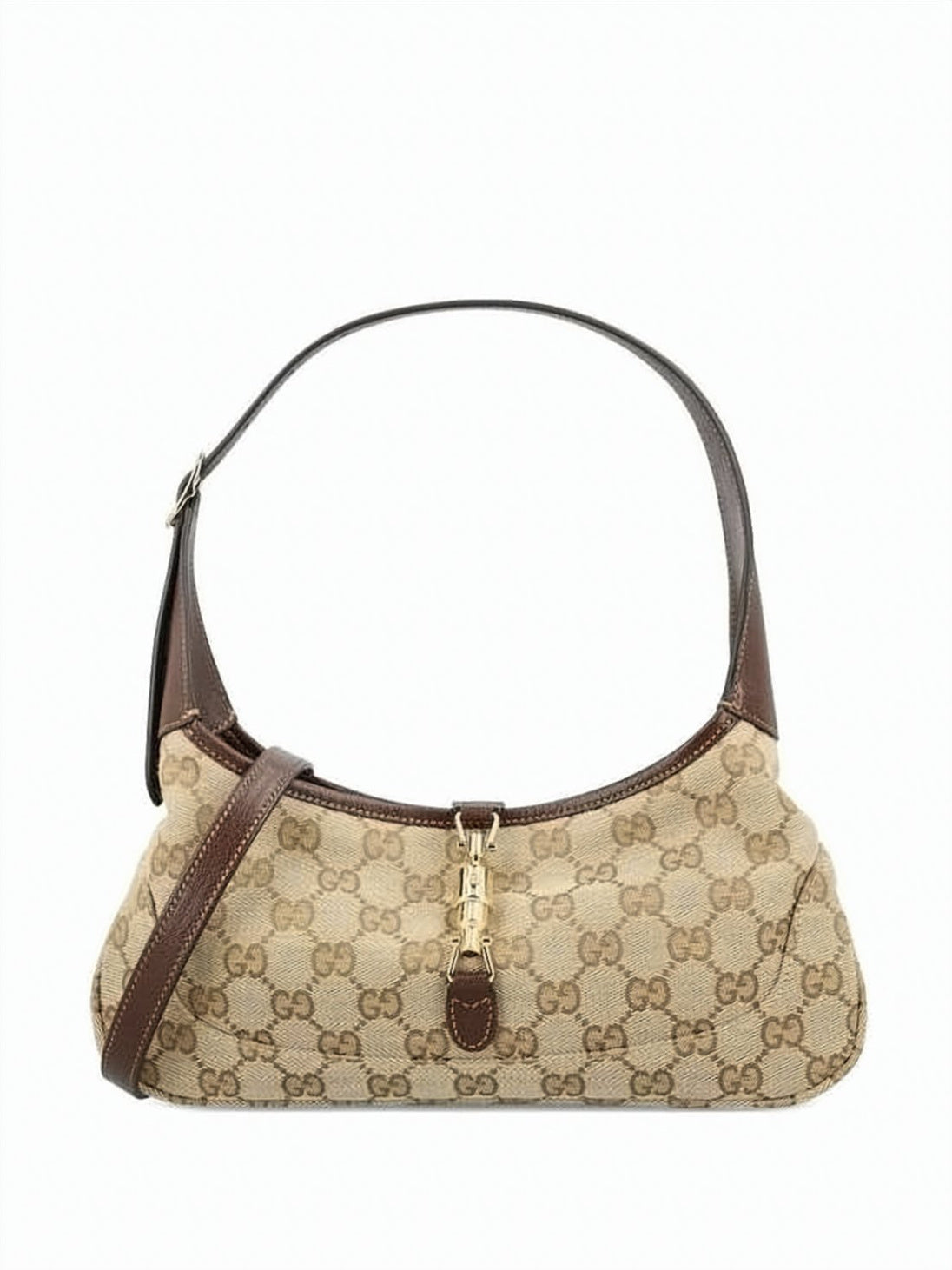 Monogram Canvas Slim Shoulder Bag