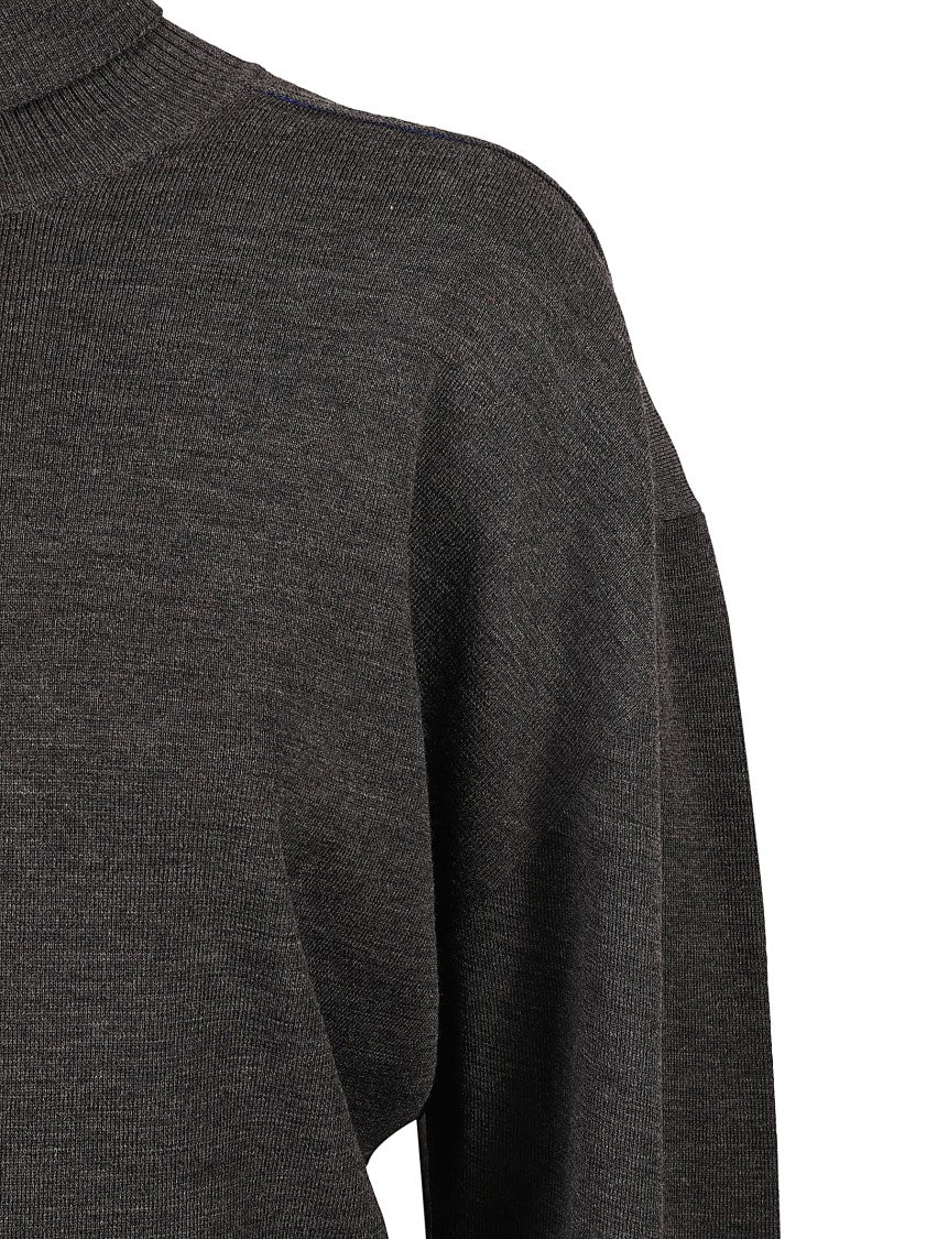 Relaxed-Fit High Neck Sweater