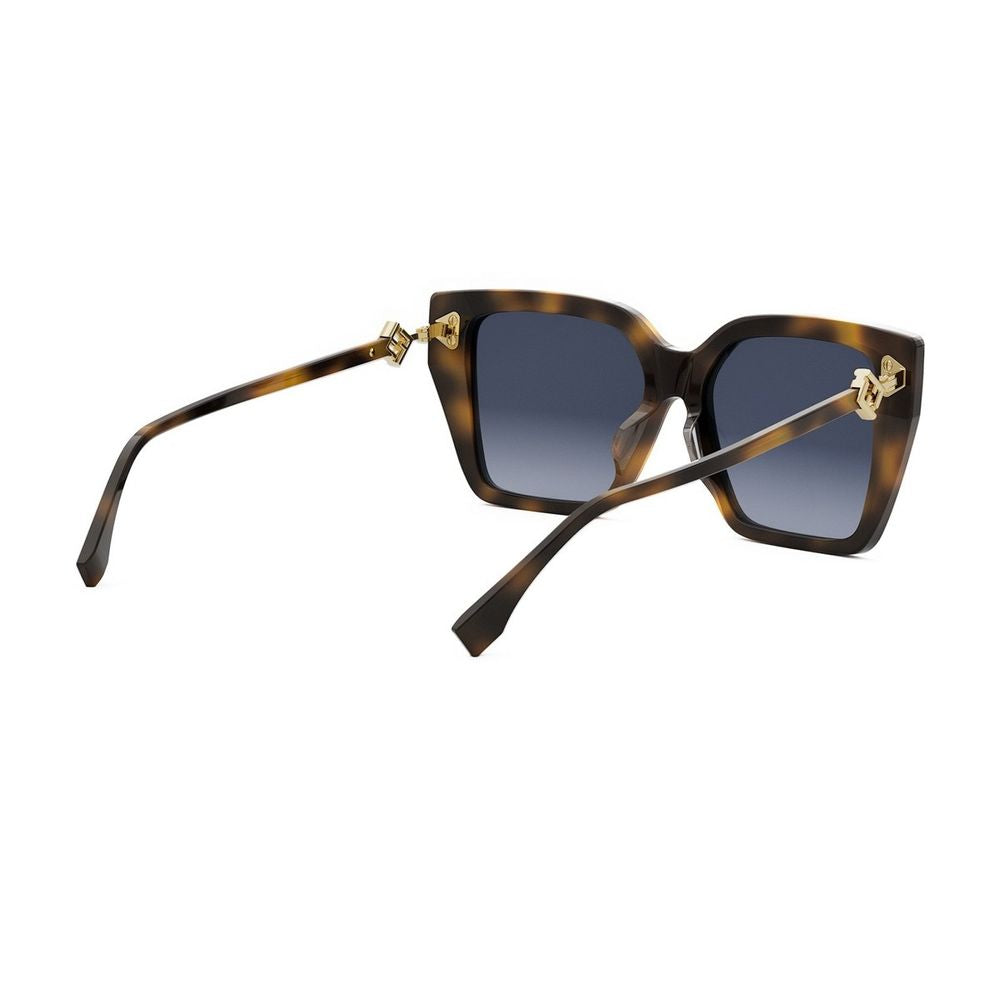 Ff Diamonds Oversized Square Ff Diamonds Sunglasses