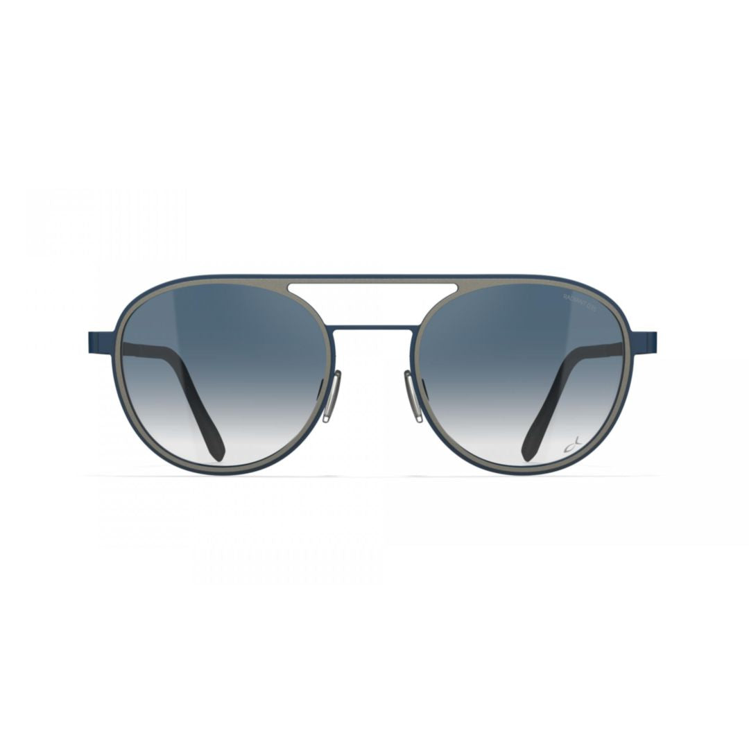 Bf979 Pebble Beach Aviator Sunglasses with Double Bridge