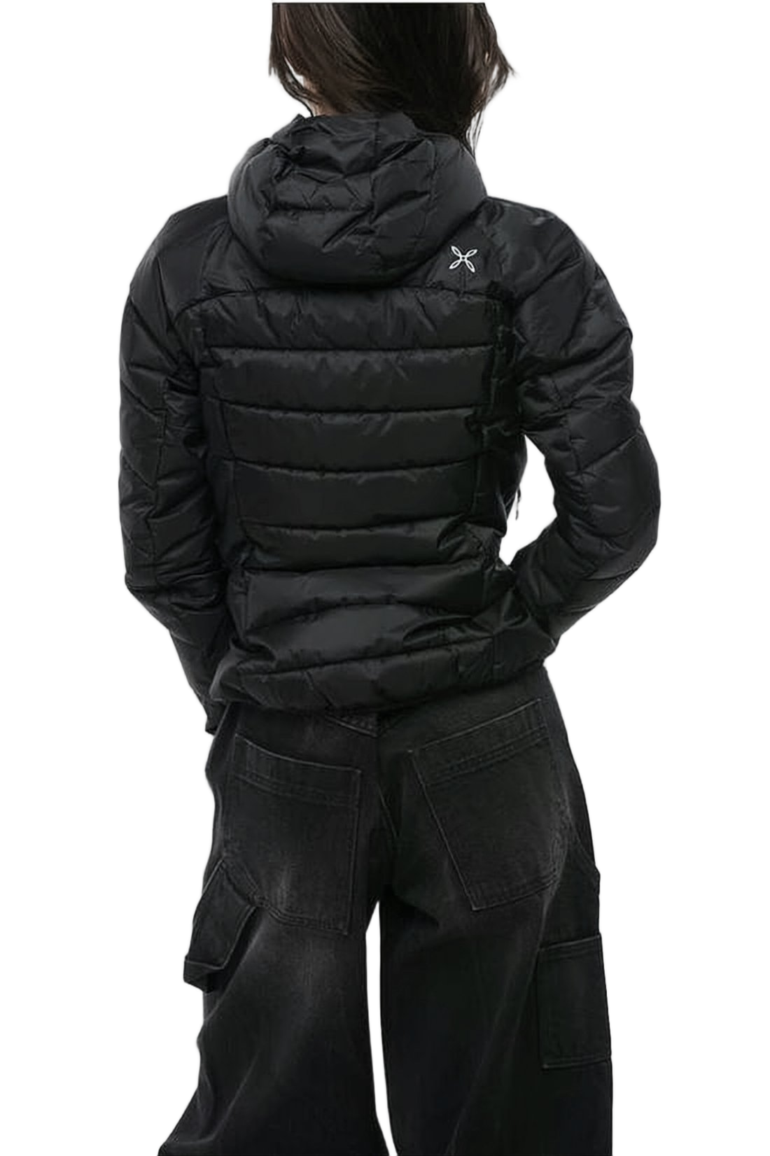 Quilted Short Padded Jacket with High Collar