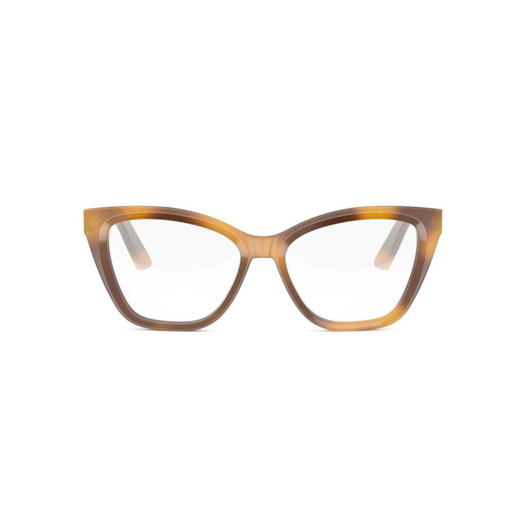 Midnighto B1i Oversized Tortoiseshell Cat-Eye Eyeglasses