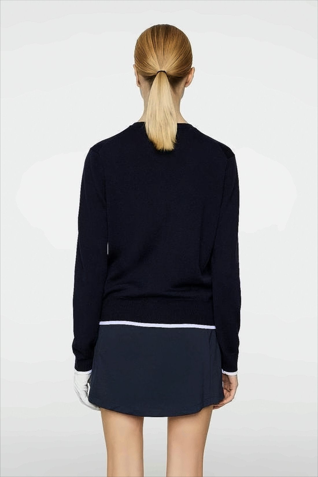 Classic Round Neck Knit Cardigan