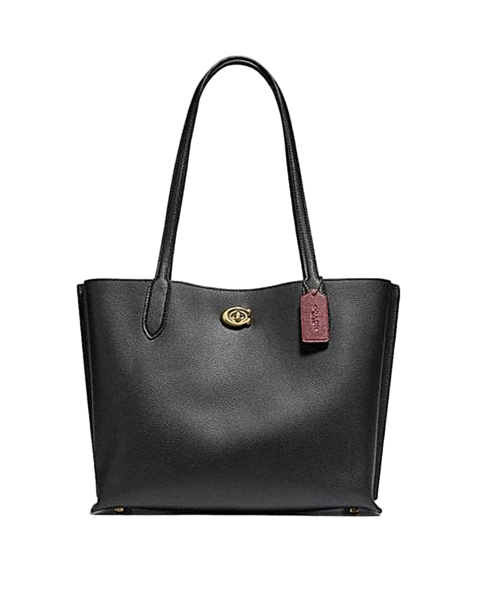 Structured Pebbled Leather Shoulder Bag
