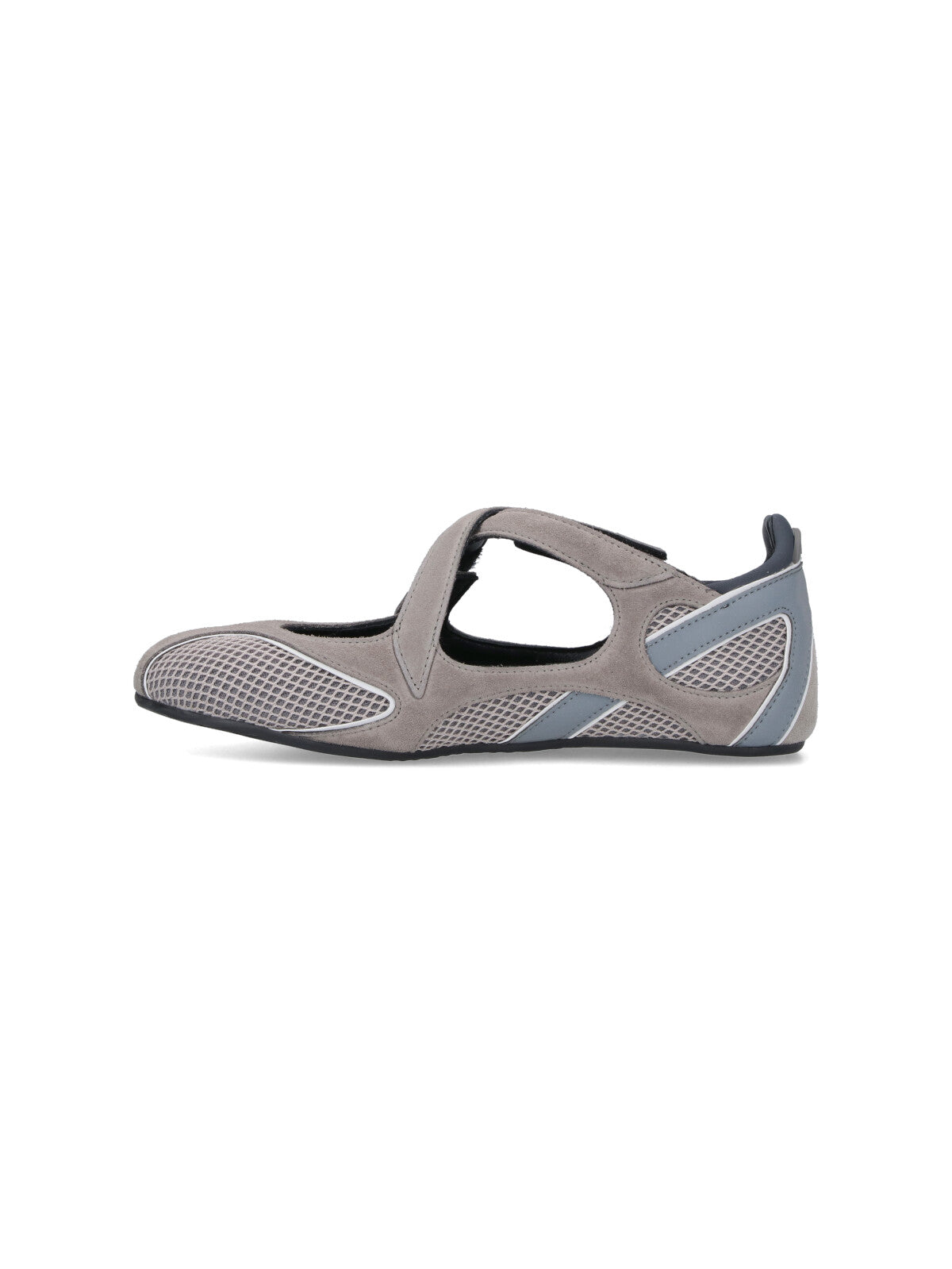"Floor 01" Flat Ballerinas – Grey
