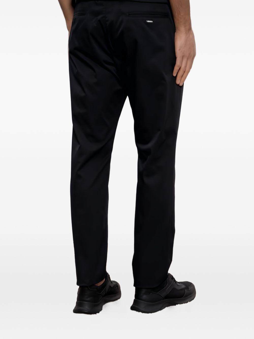 Regular Fit Black Trousers
