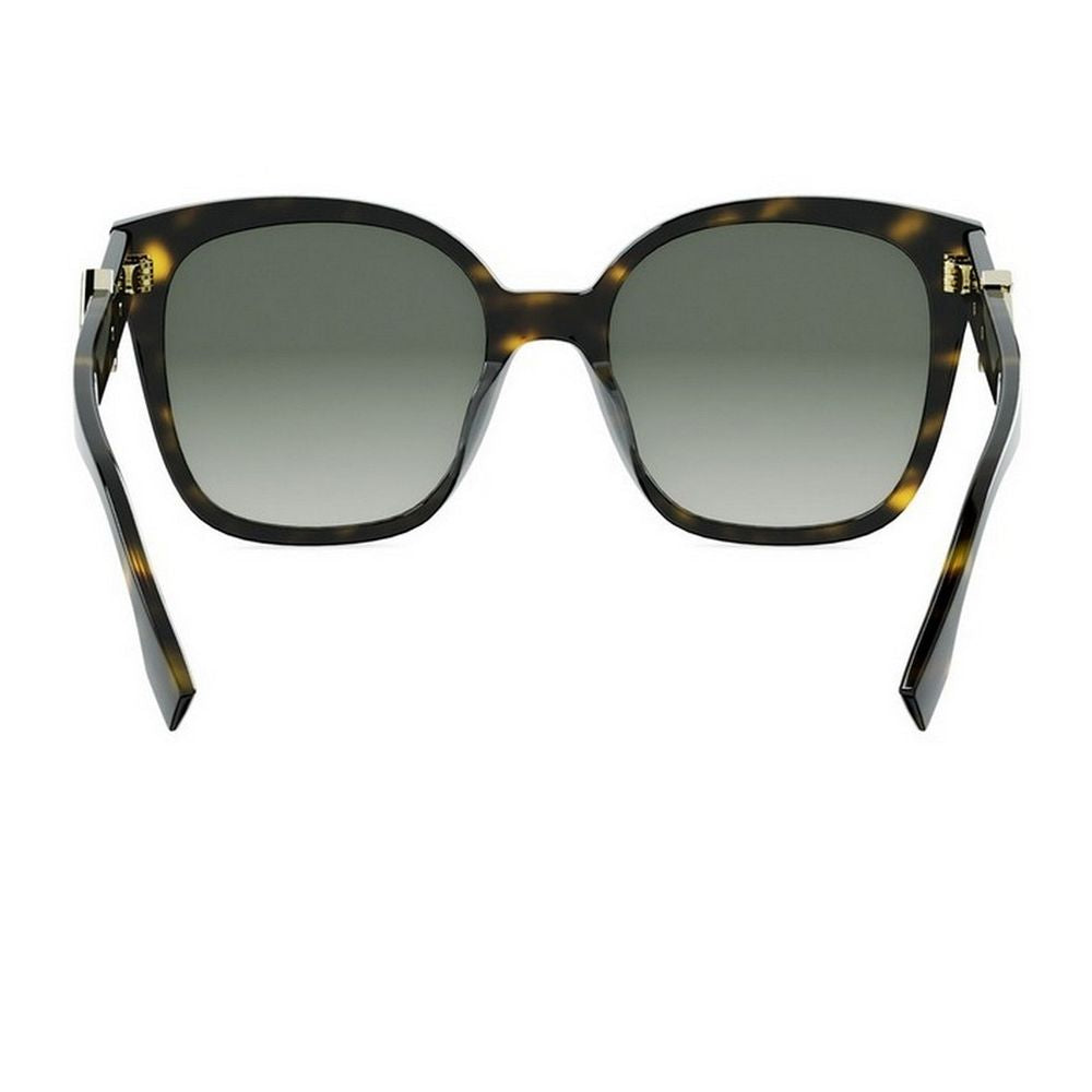 Ff Diamonds Oversized Square Acetate Sunglasses