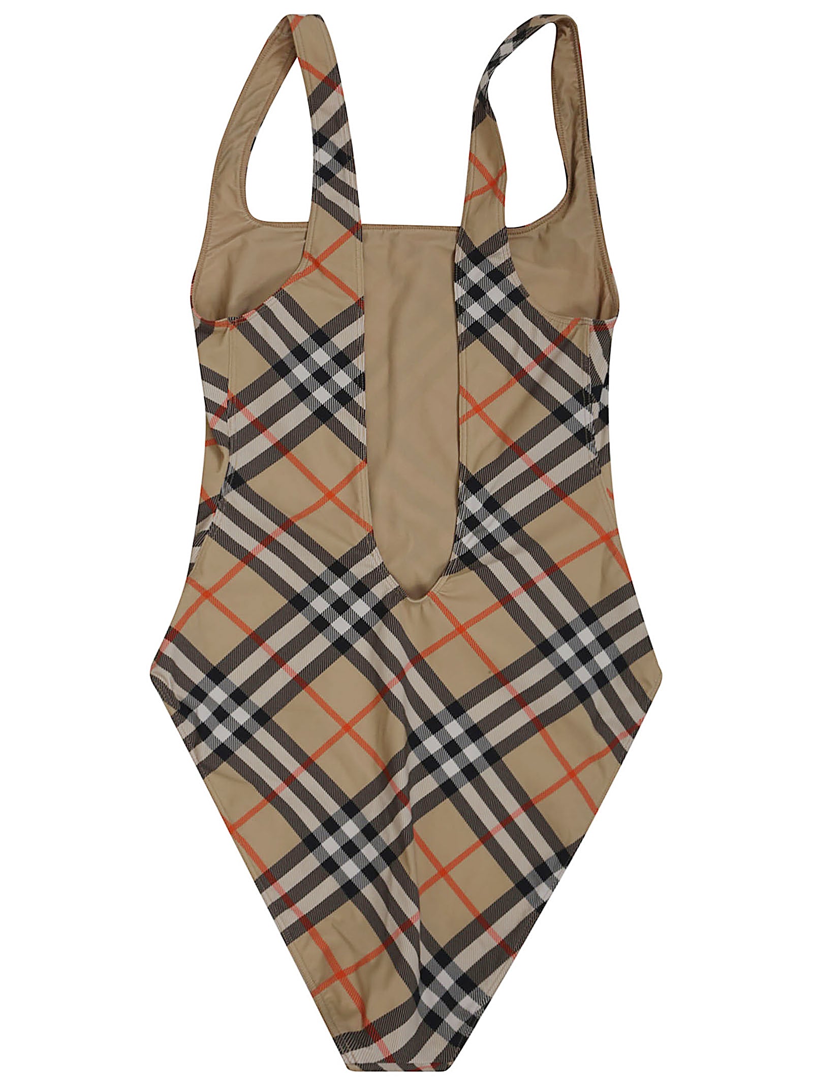 Classic Check One-Piece Swimsuit