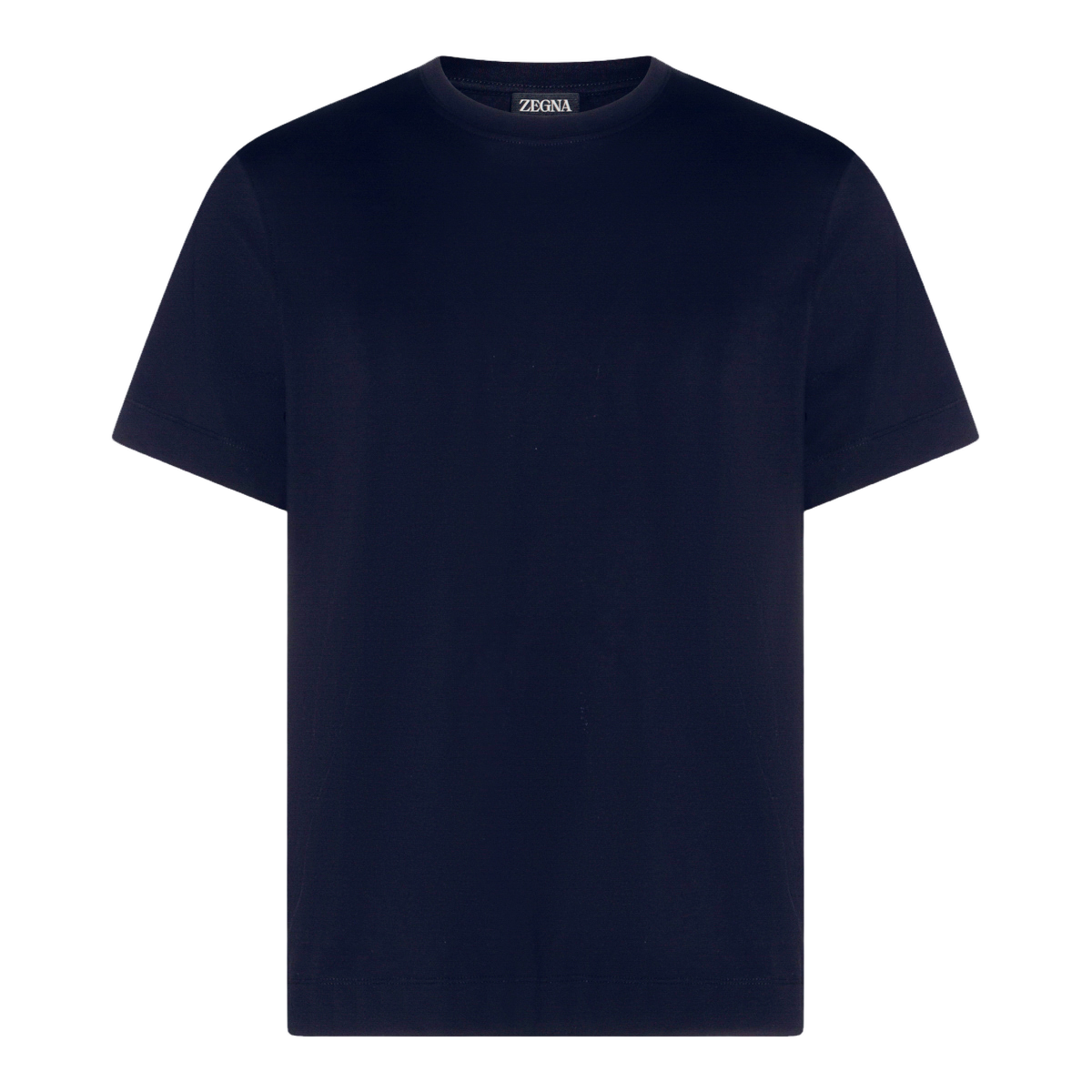 Short-Sleeve Crew Neck T-Shirt In Deep Blue