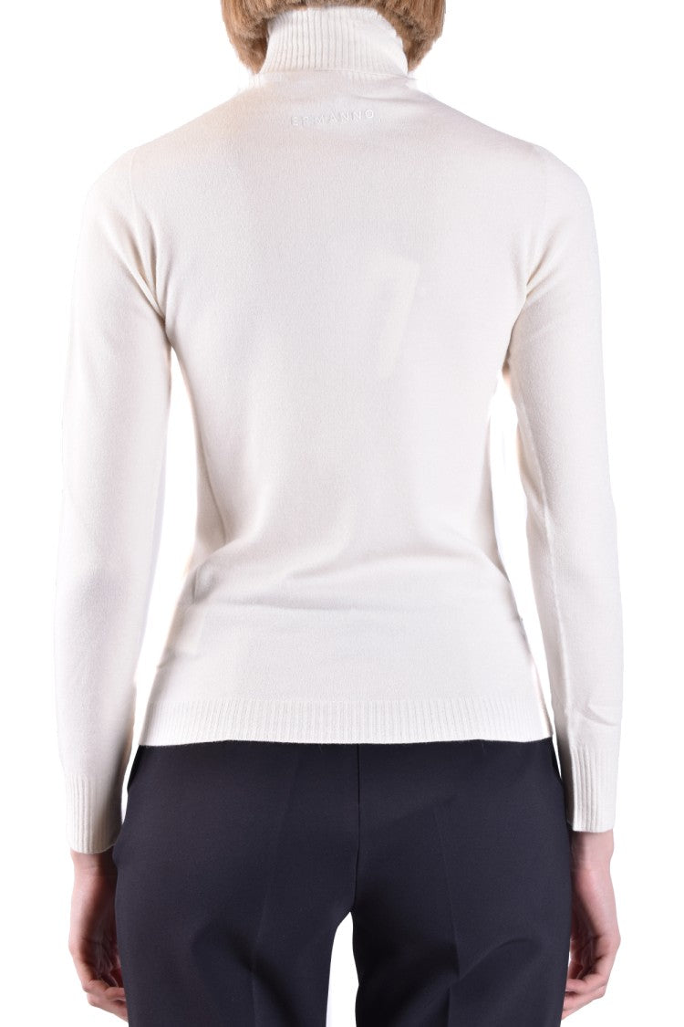 Turtleneck Sweater With Subtle Embellishments And Refined Fit
