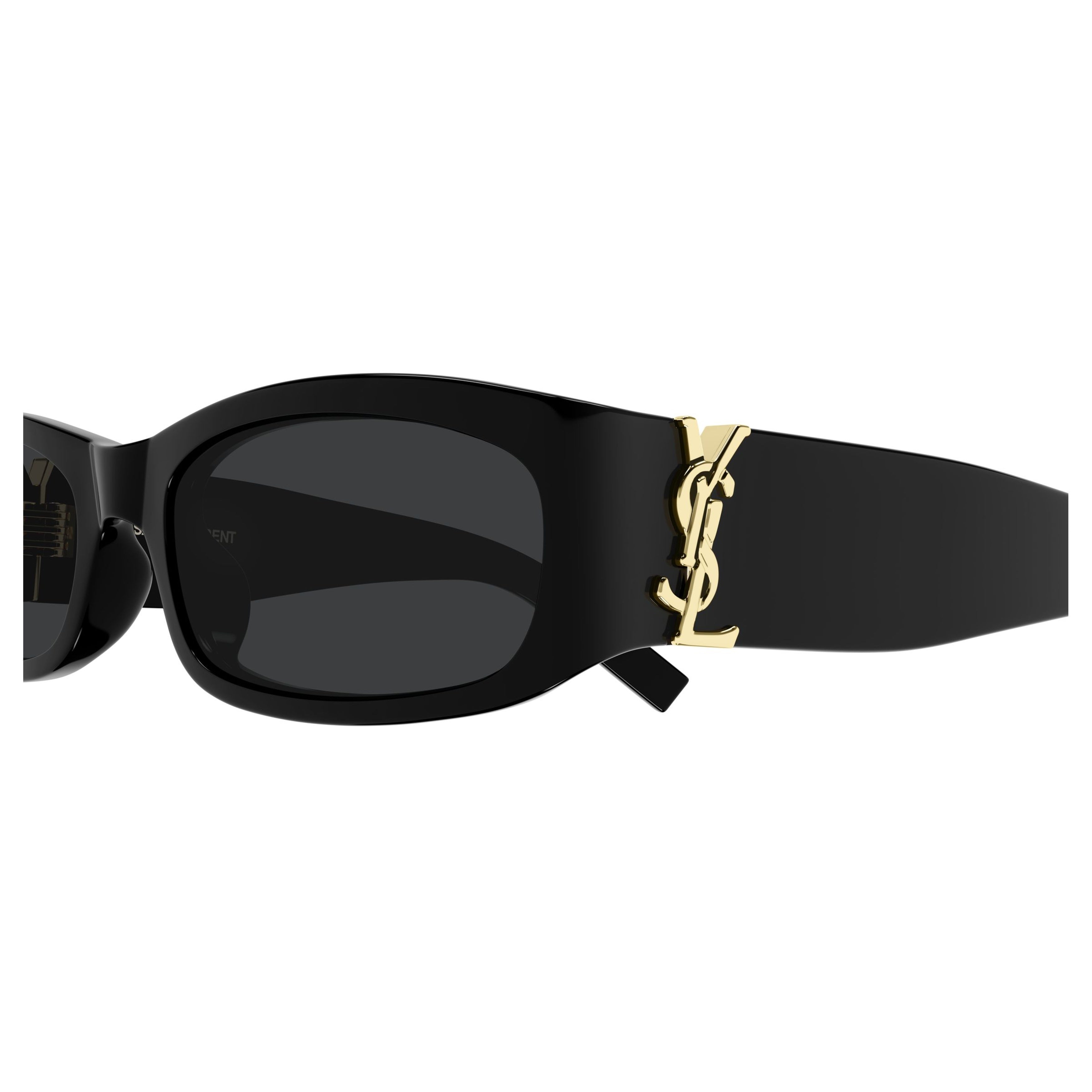 Rectangular Sunglasses with Gold-tone Logo Detail