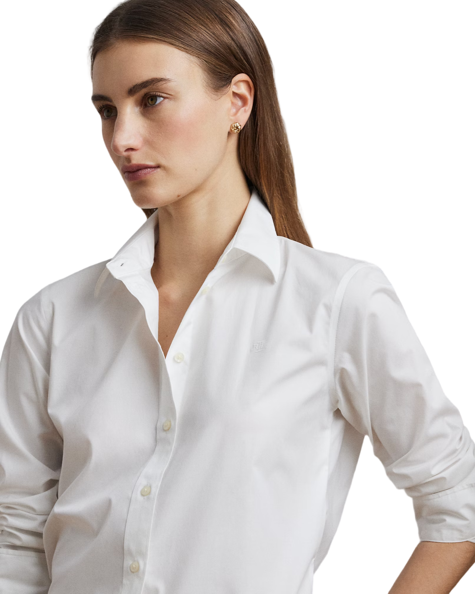 Tailored White Long Sleeve Shirt