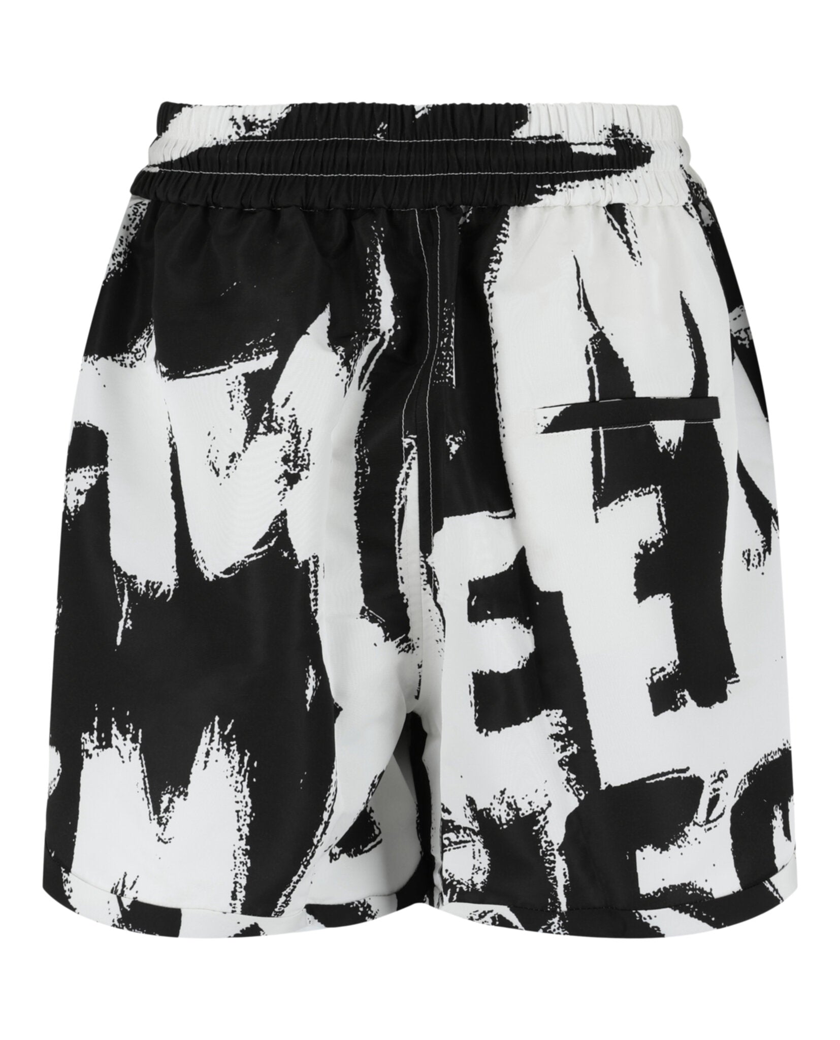 Graffiti Print Shorts