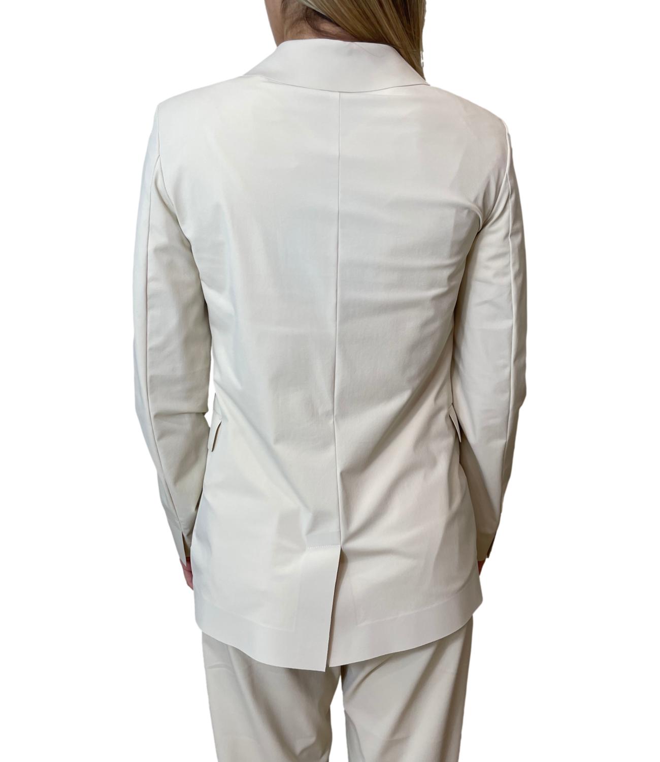Ivory White Mmlpalo Polyamide Jacket
