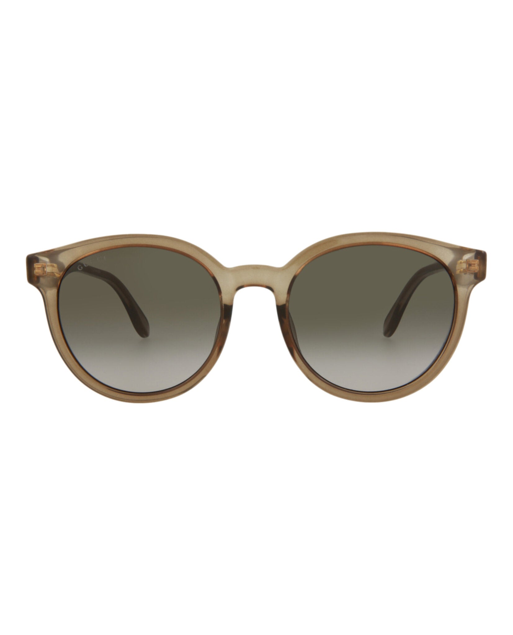 Round-Frame Injection Sunglasses