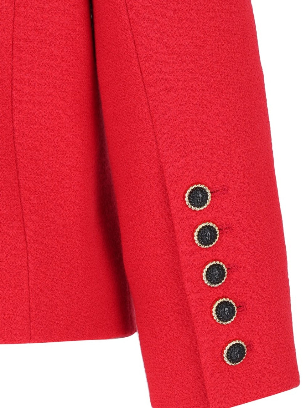 Wool Blazer – Red