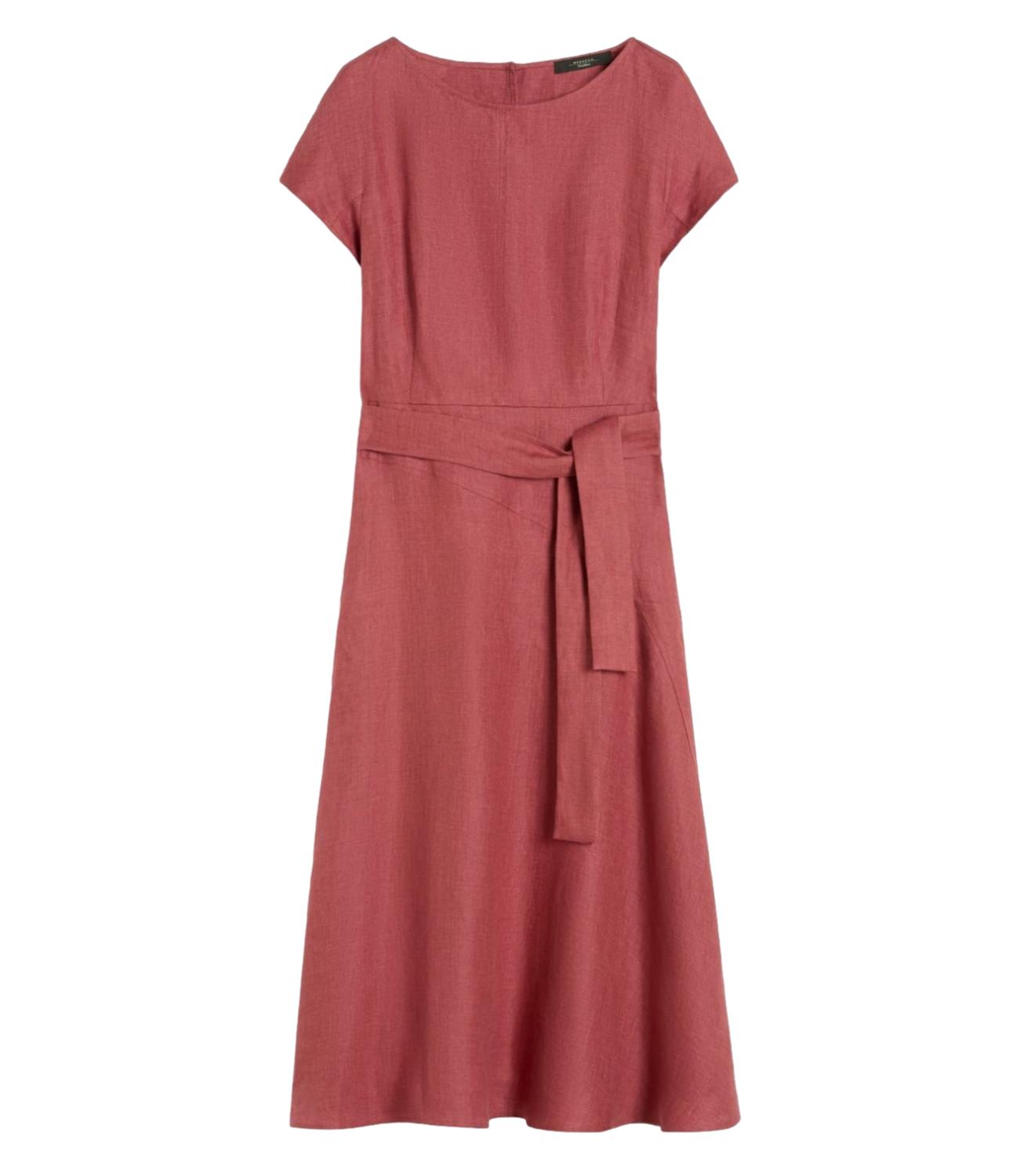 Cherry Red Wkdesordio Wool Dress