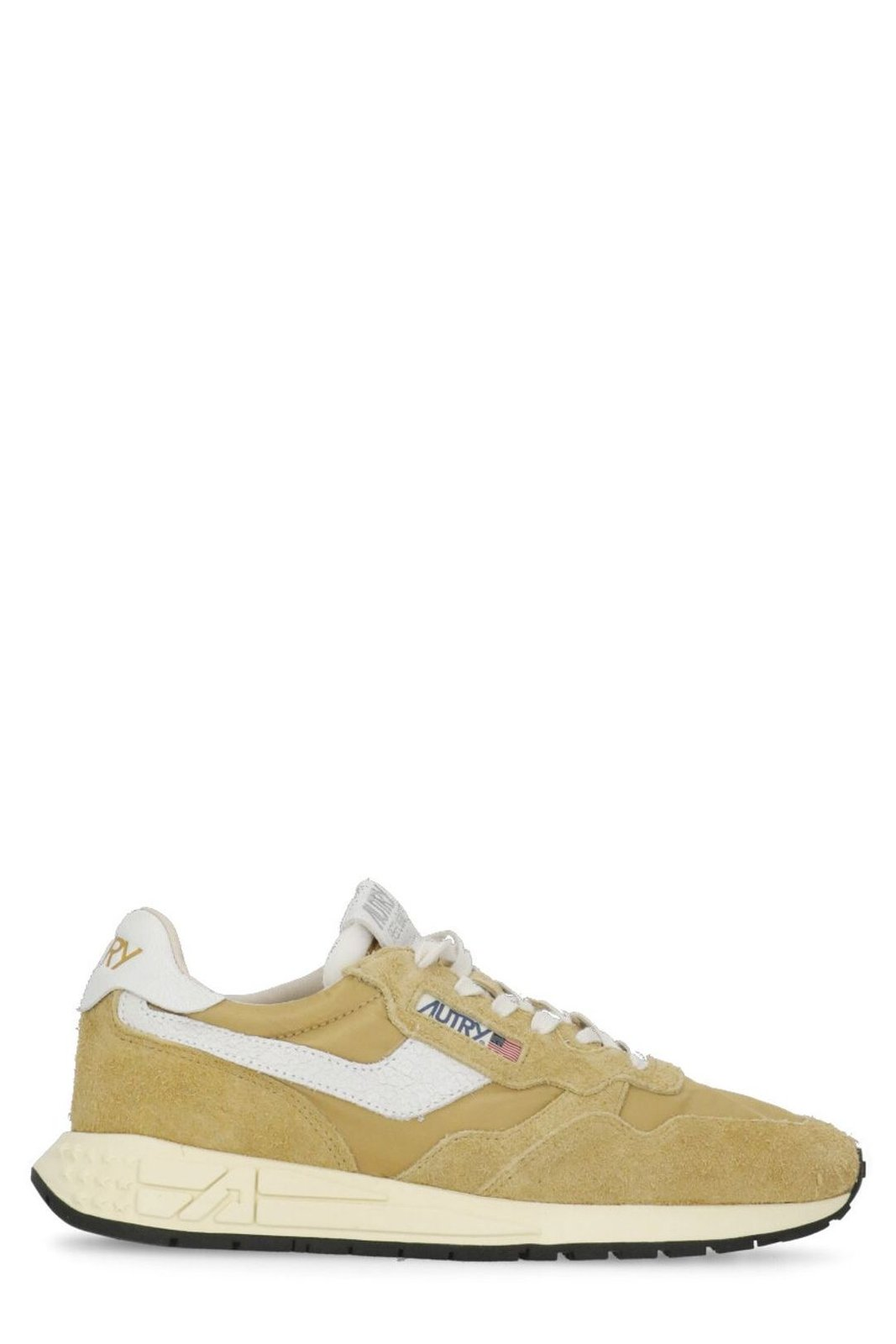 Textured Suede and Leather Low-Top Sneakers
