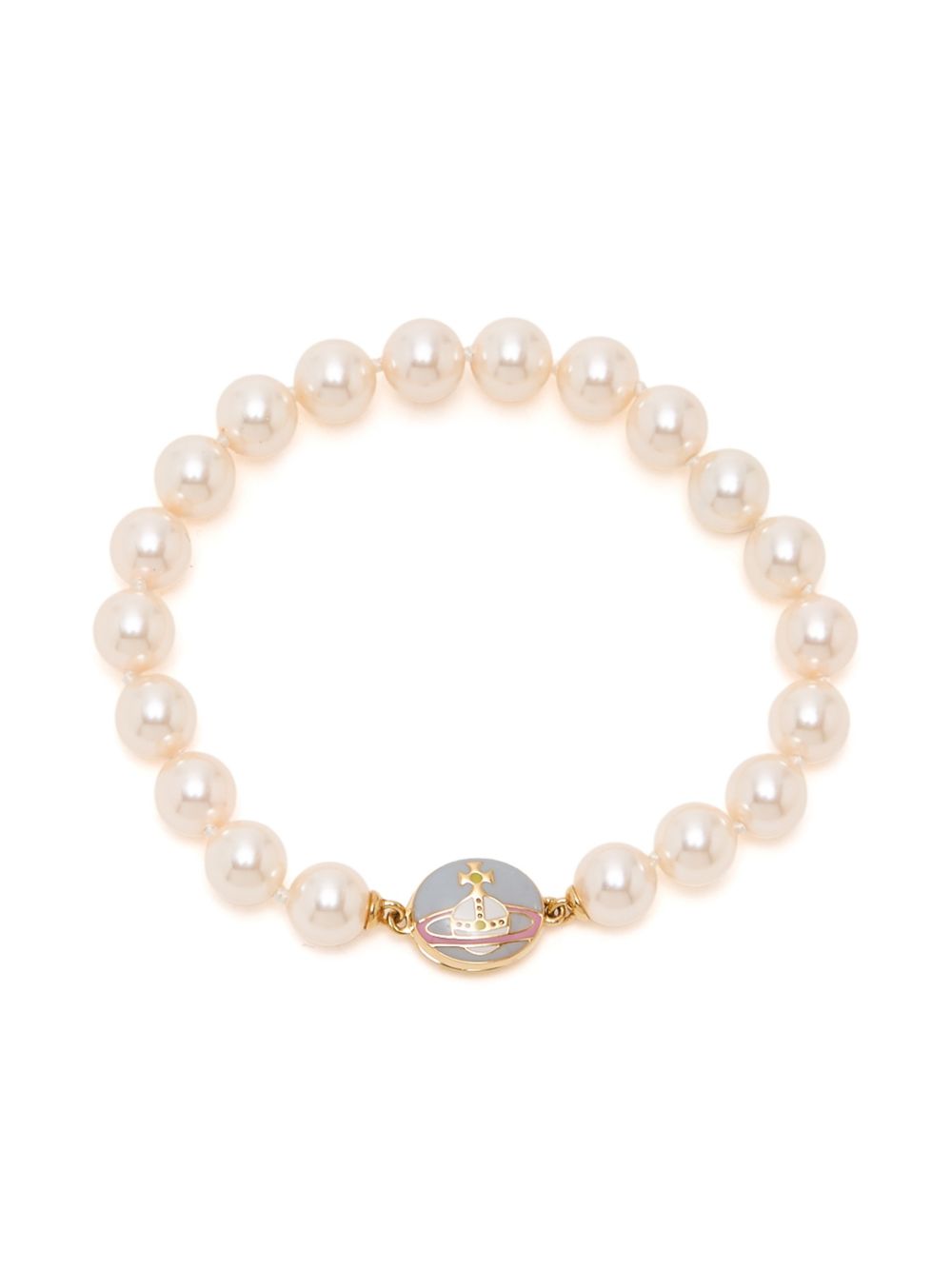 Pearl Bracelet with White