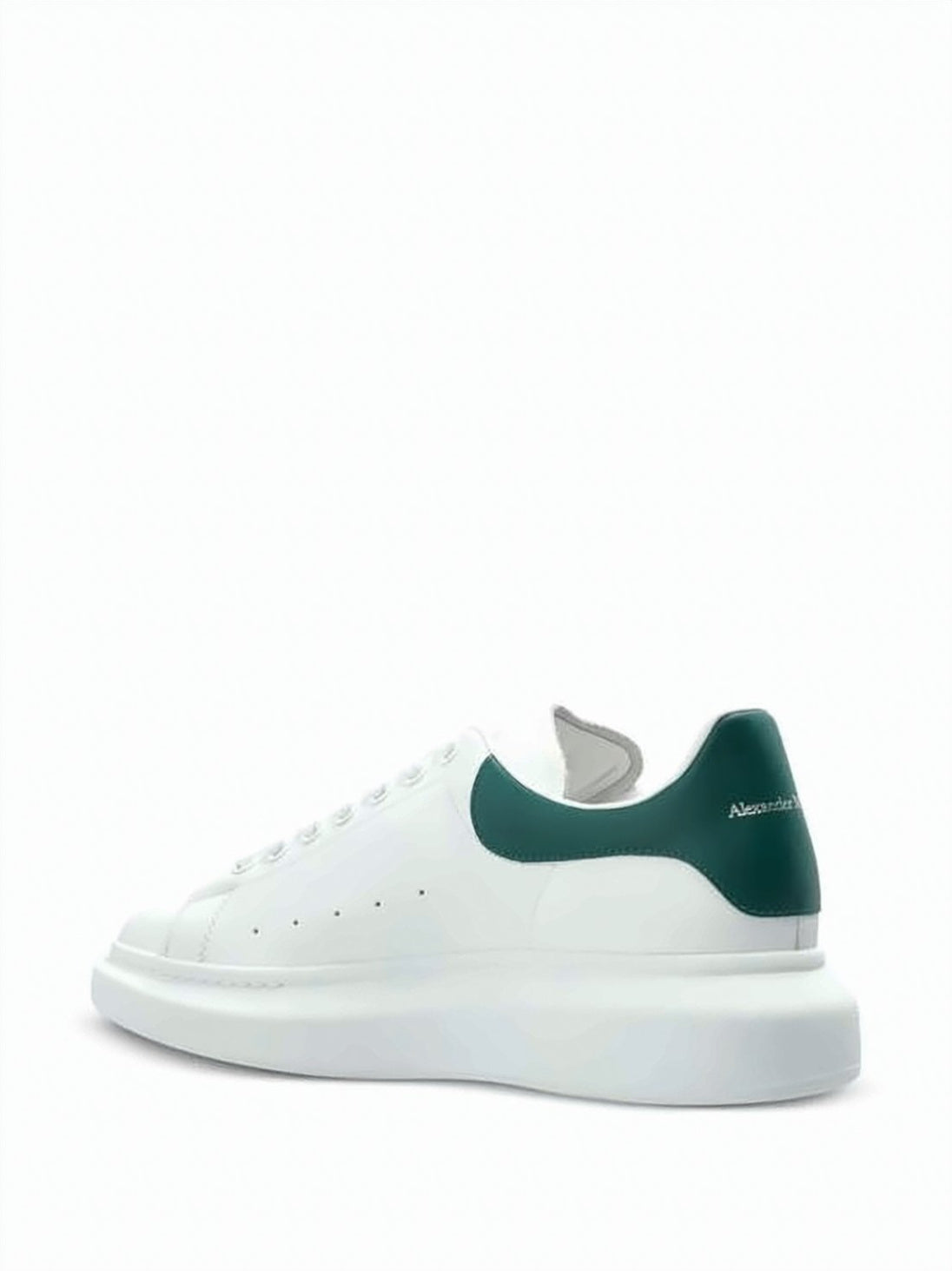 Oversized Sneakers with Smooth Calf Leather Upper
