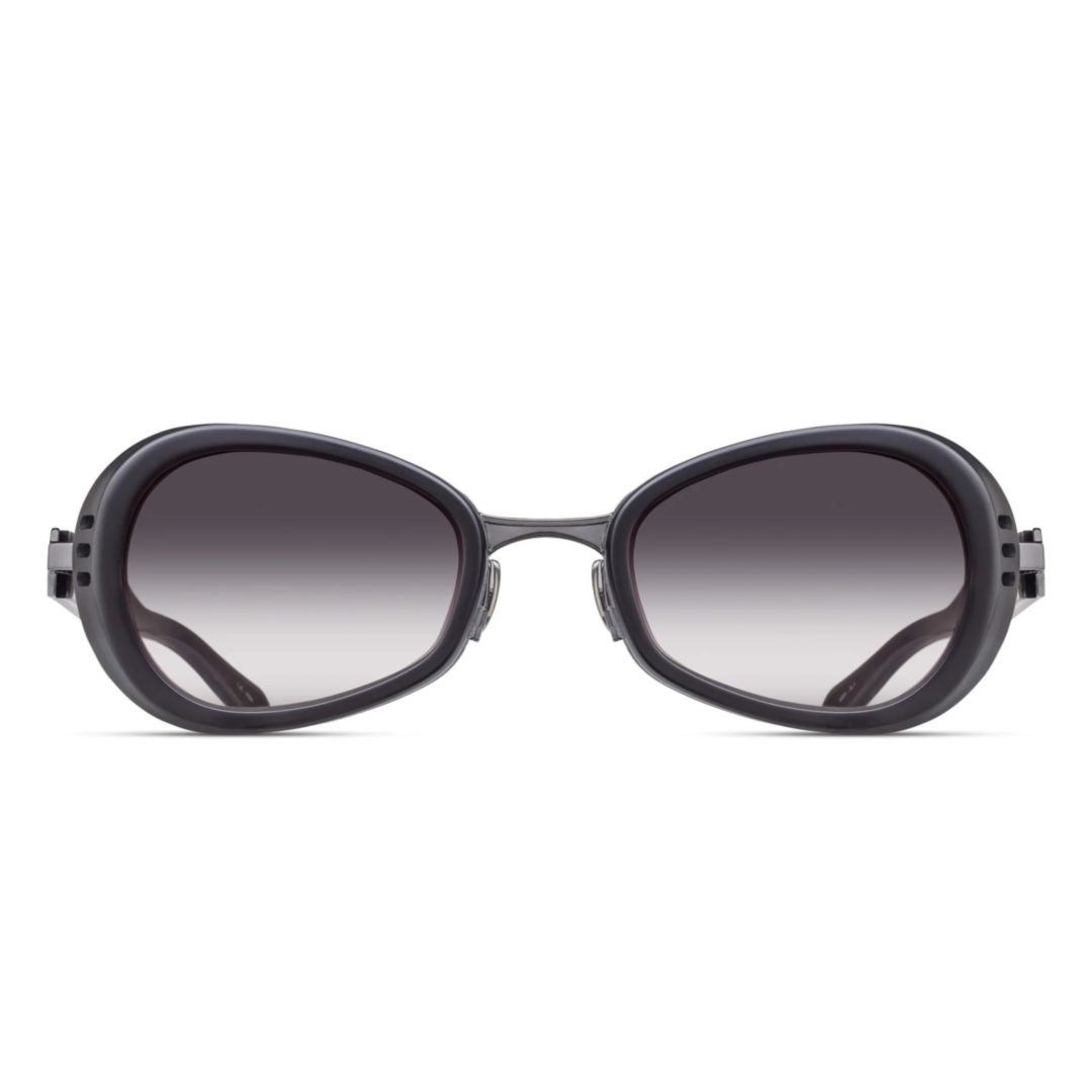 10611h Oval Gradient Tinted Sunglasses with Matte Finish