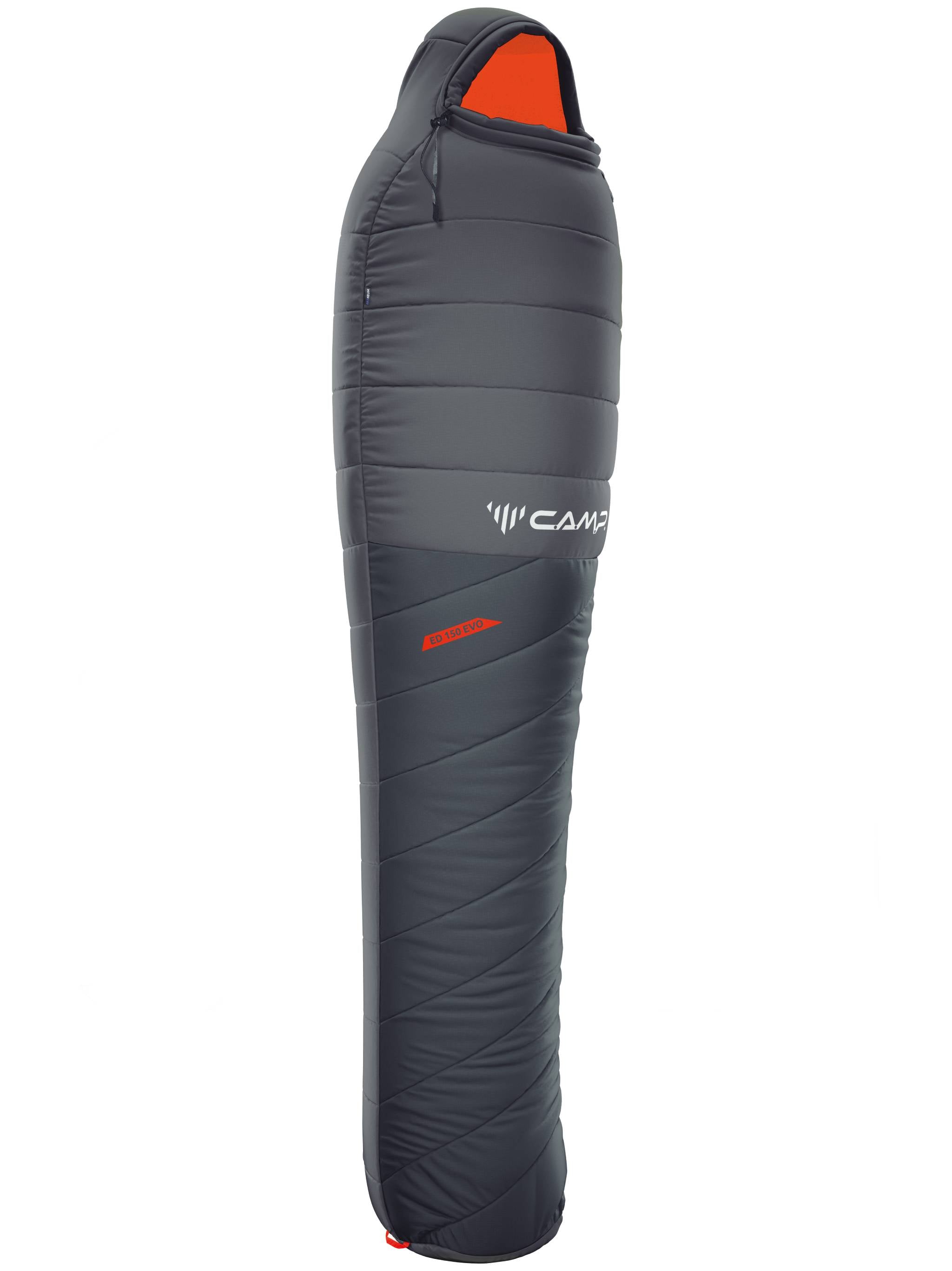 Mummy-Style Sleeping Bag with Contoured Hood and Tapered Design