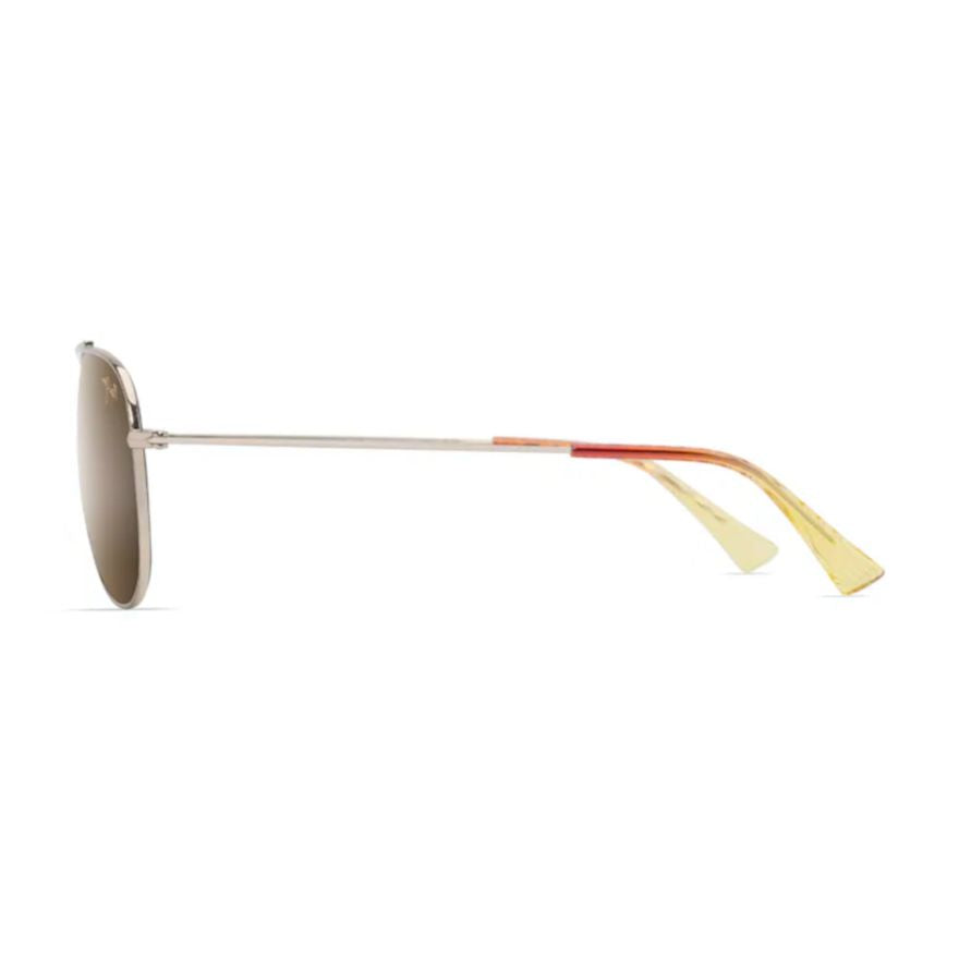Hauoli Aviator Sunglasses with Gradient Lenses and Gold Accents
