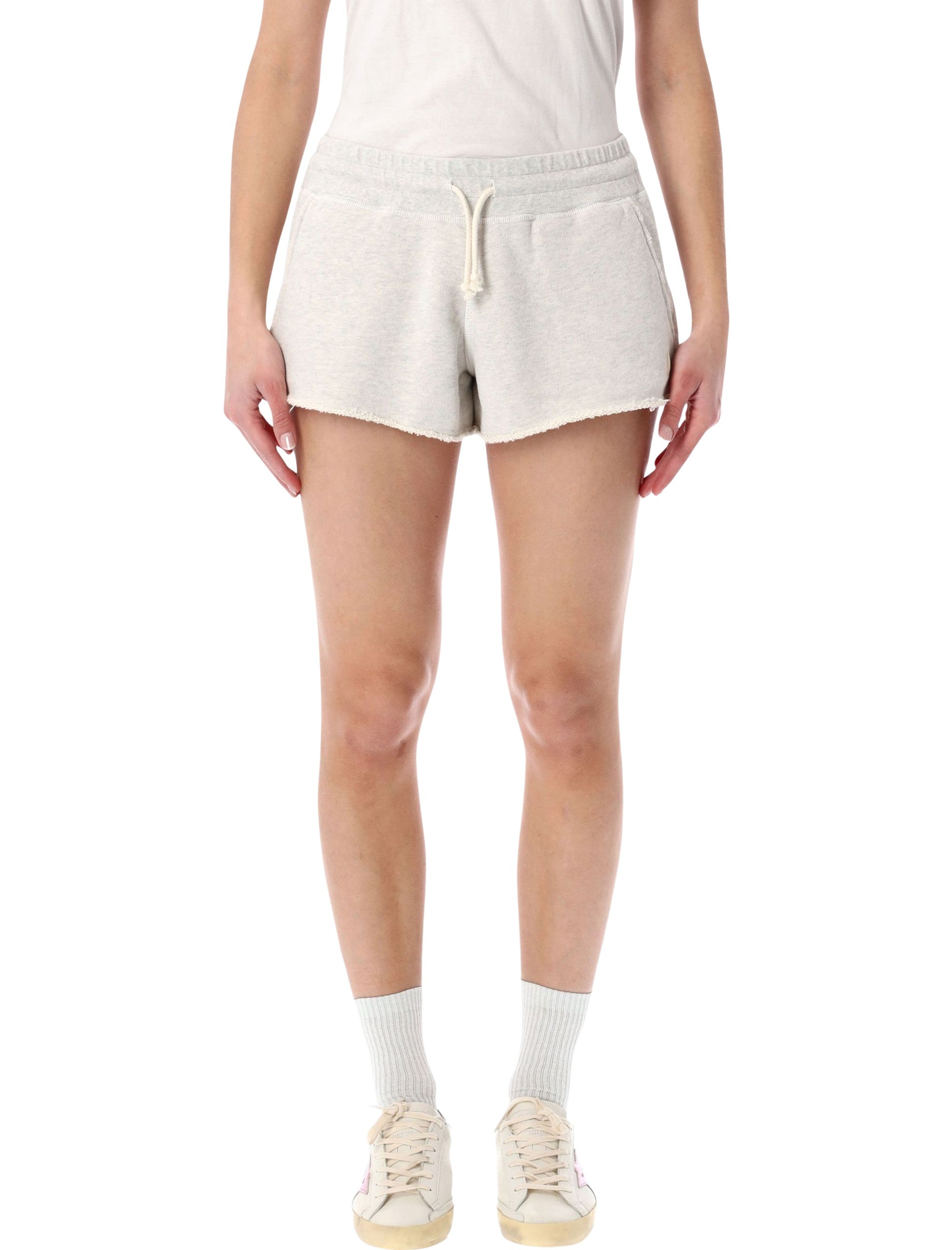 Vintage Grey Melange Sweat Shorts
