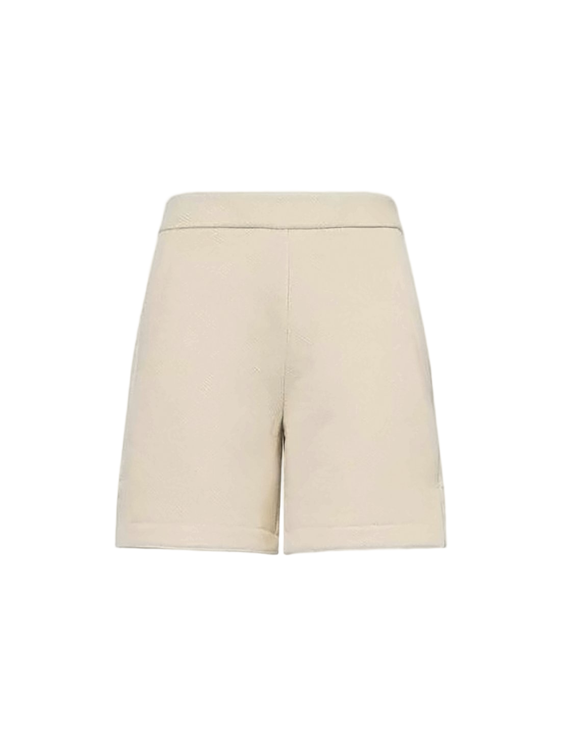 Tailored Textured Shorts with Subtle Metallic Finish