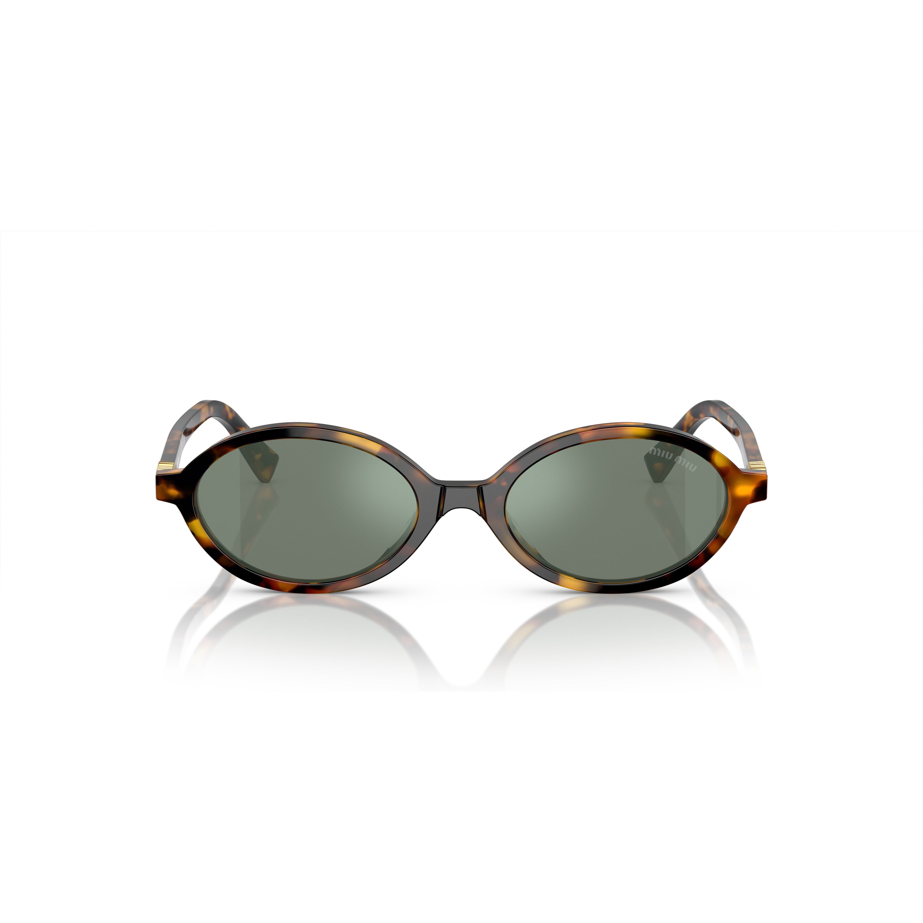 0mu 04zs Tortoiseshell Acetate Oval Sunglasses