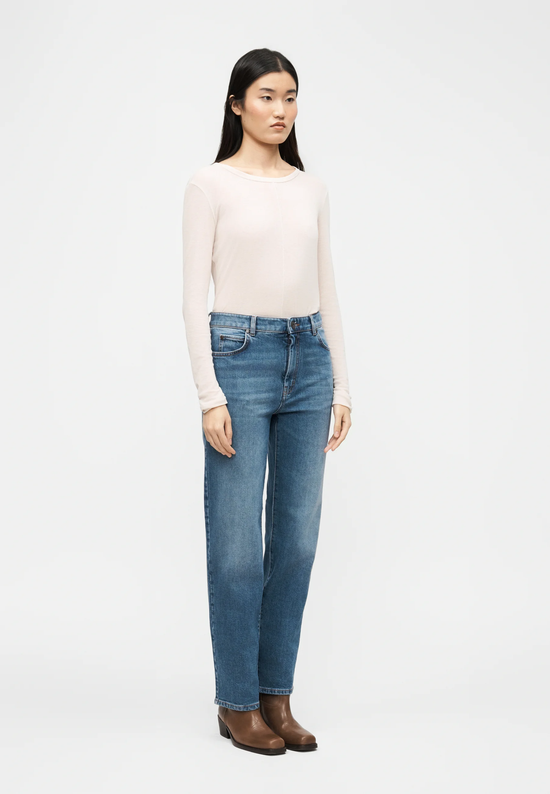 Used Blue Denim Jeans