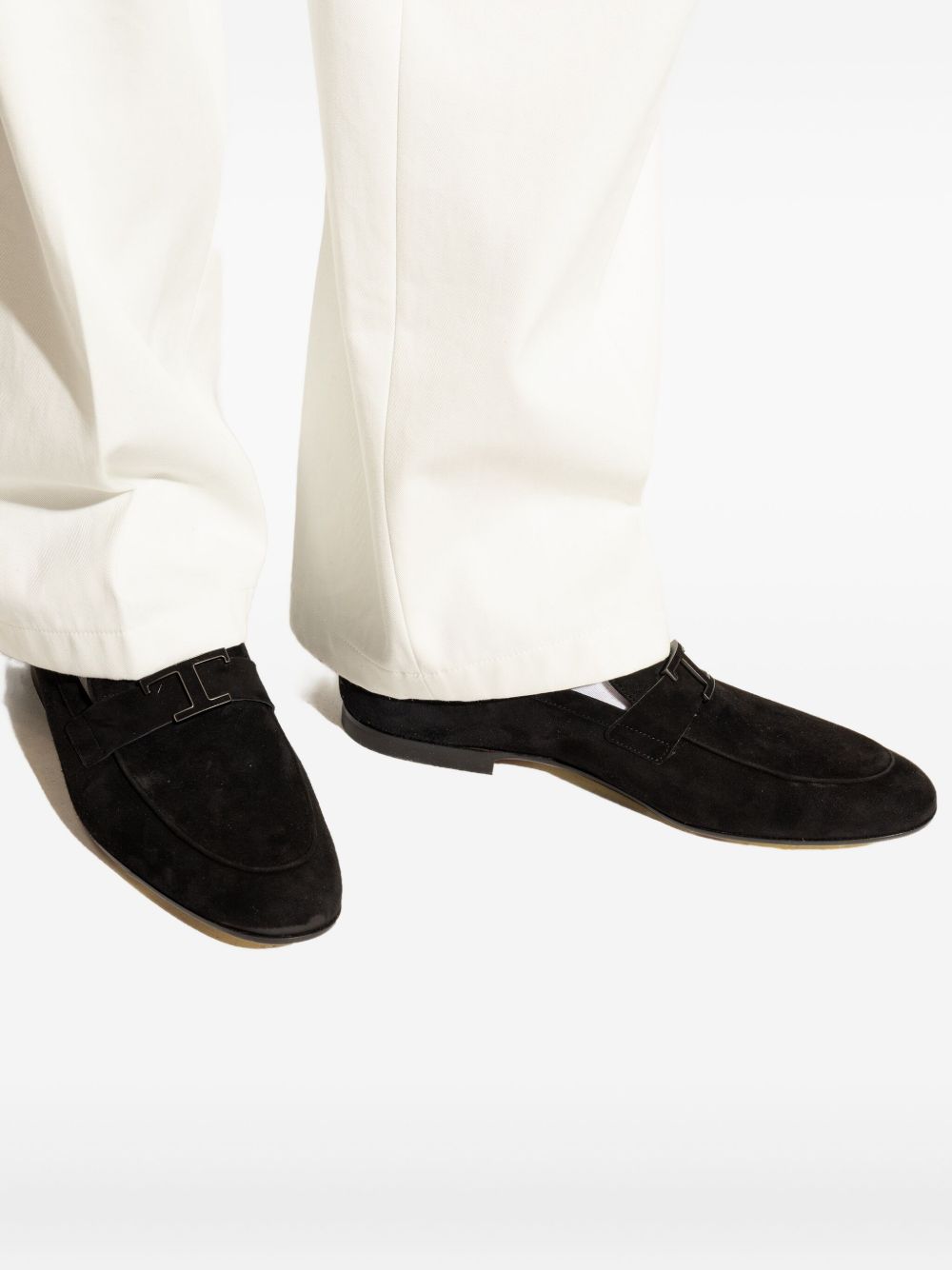 Almond Toe Suede Loafers