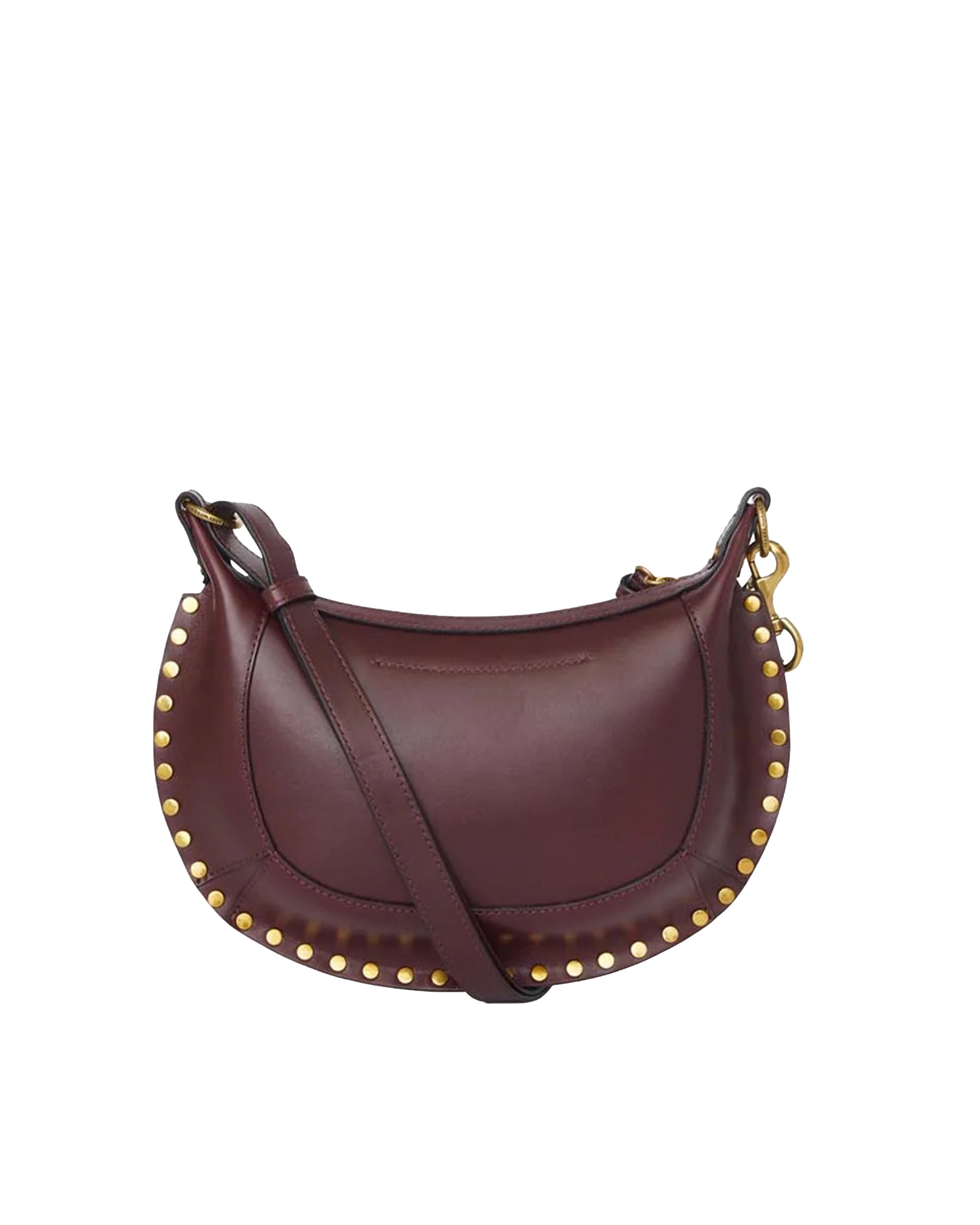 Oskan Moon Bag in Burgundy