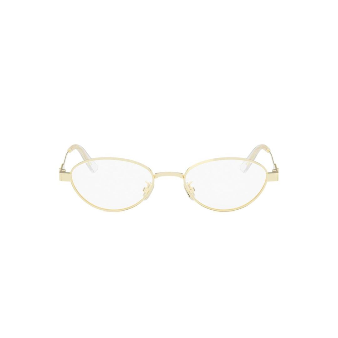 Cannageo B3u Refined Oval Metal Frame Sunglasses